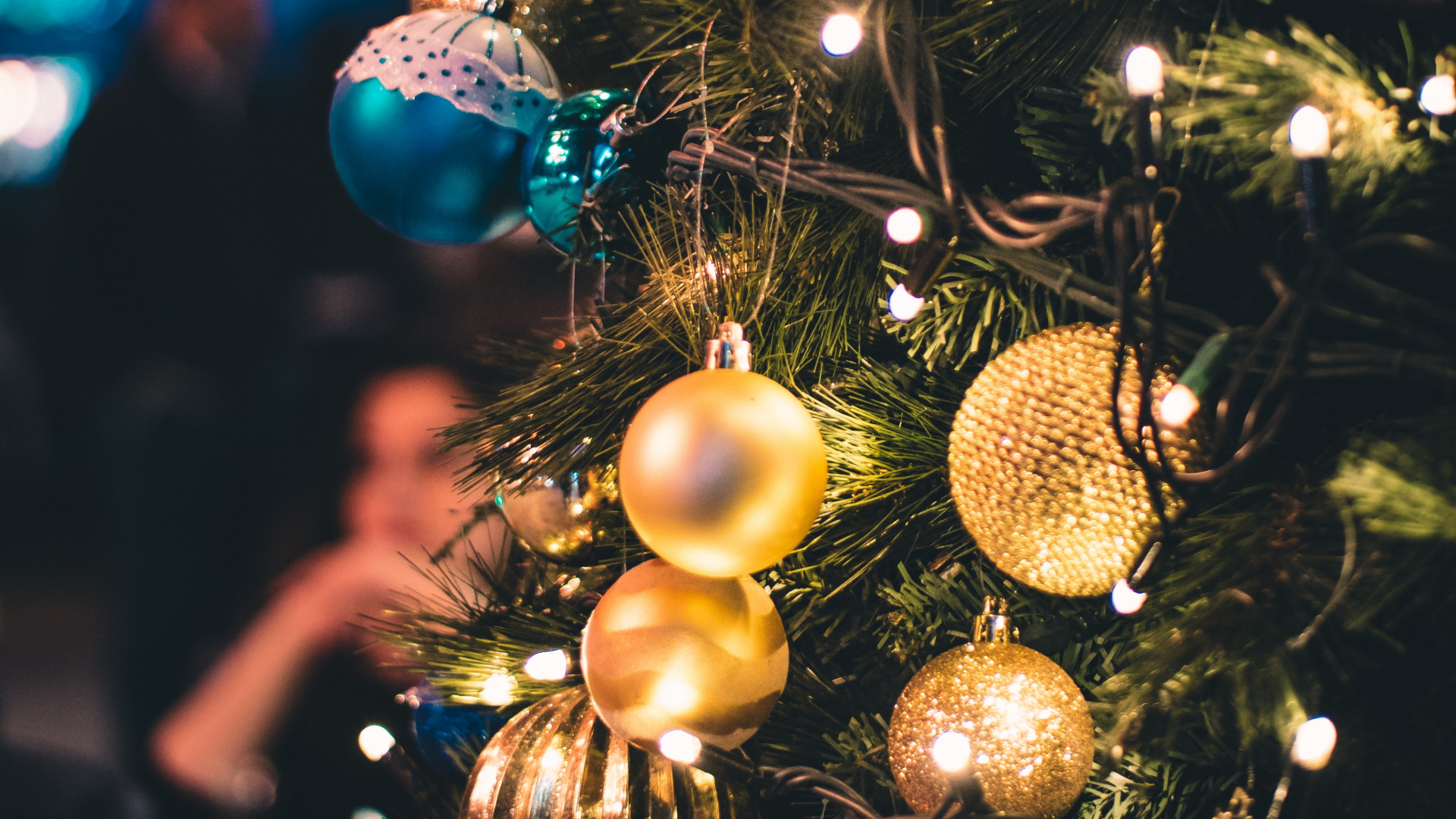 Les Lumières de Noël, Le Jour De Noël, Arbre de Noël, Ornement de Noël, Décoration de Noël. Wallpaper in 1920x1080 Resolution