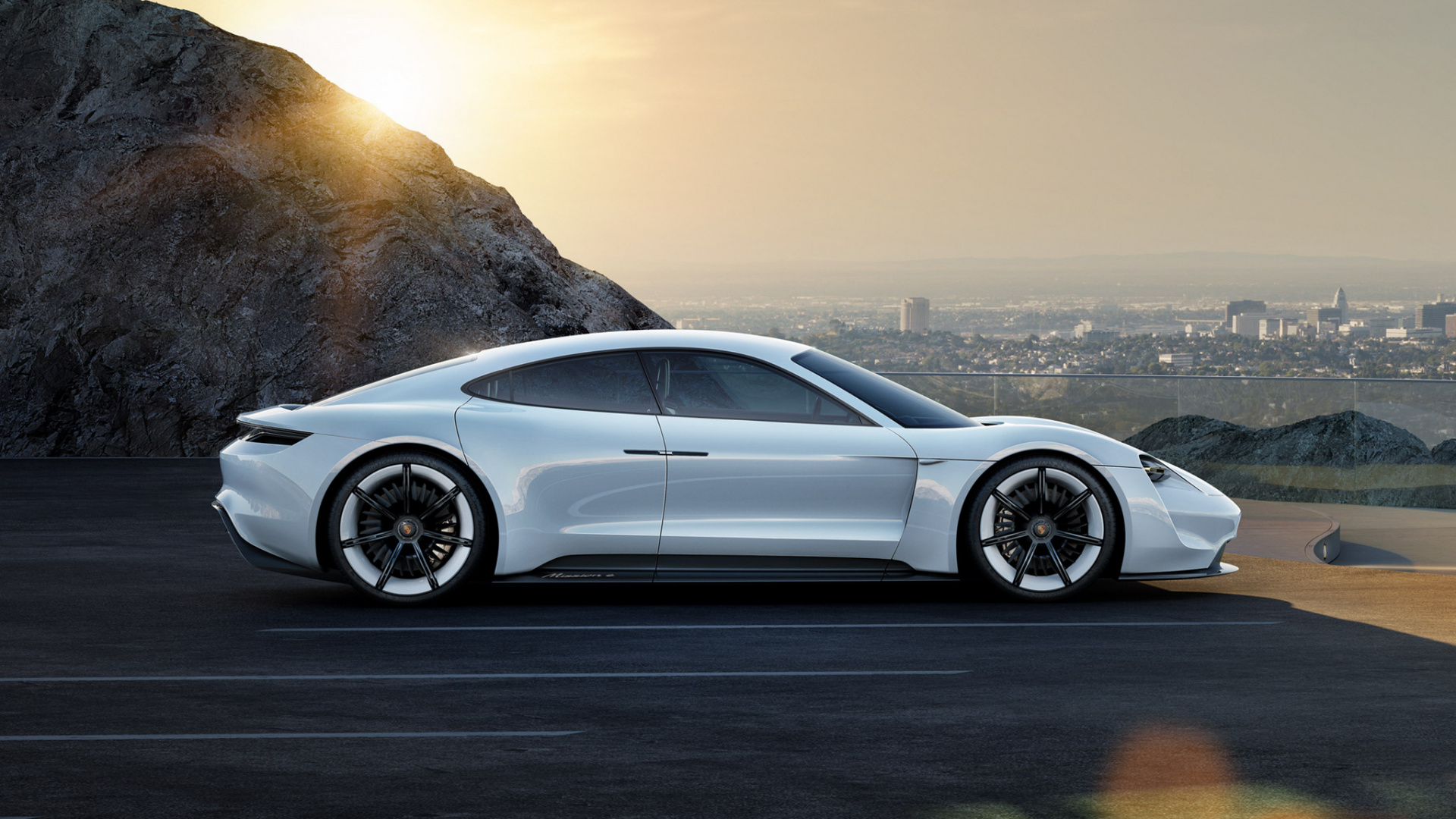 Silver Mercedes Benz Coupe on Road During Daytime. Wallpaper in 1920x1080 Resolution