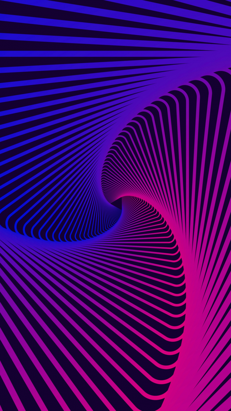 Arte, Diseño Gráfico, Gráficos, Morado, Violeta. Wallpaper in 750x1334 Resolution