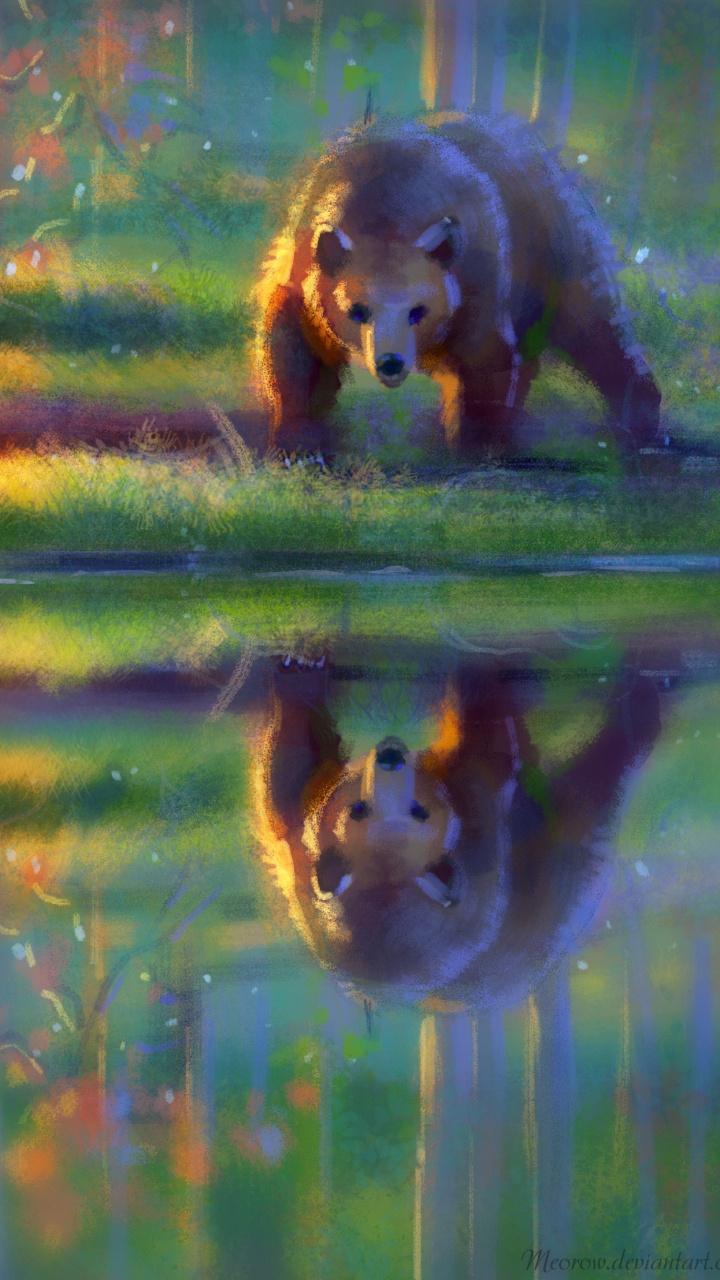 Braunes Und Weißes Pferd Auf Grünem Grasfeld Tagsüber. Wallpaper in 720x1280 Resolution