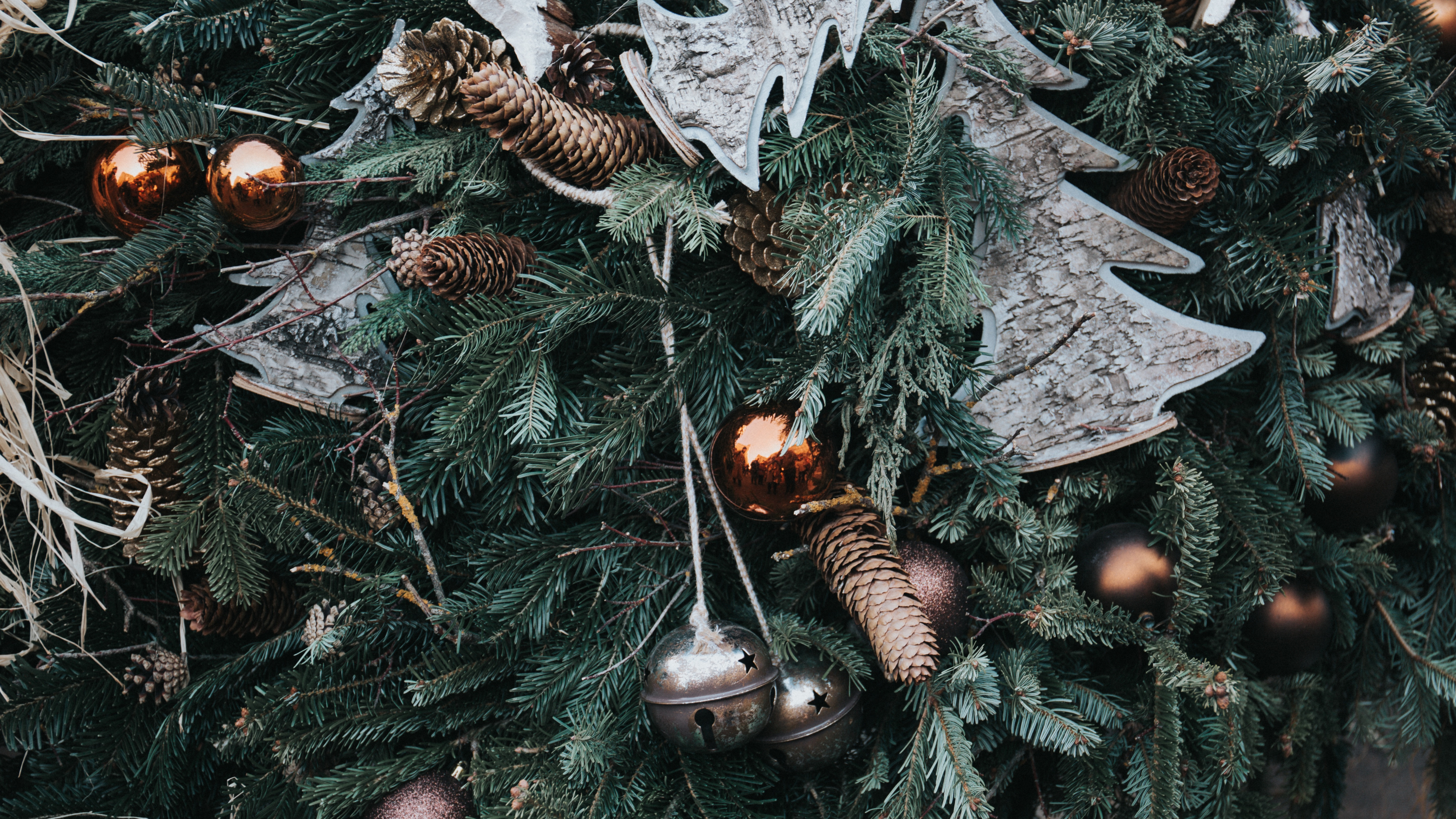 Le Jour De Noël, Décoration de Noël, Ornement de Noël, Famille Des Pins, Sapin. Wallpaper in 3840x2160 Resolution