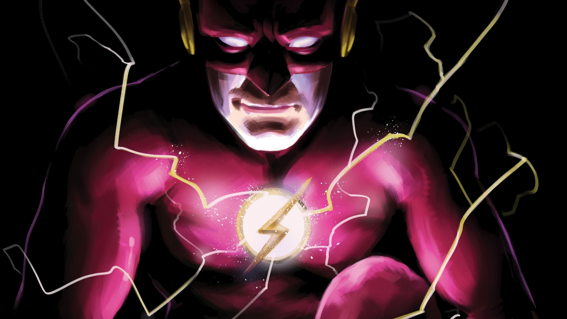 Flash de Guerra de un Minuto, Wally West, Minuto, Tiempo, Morado. Wallpaper in 1920x1080 Resolution