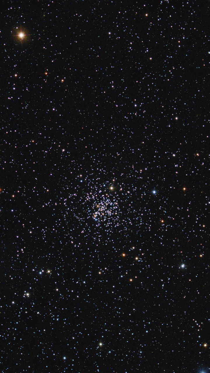 Luna Blanca y Azul Durante la Noche. Wallpaper in 720x1280 Resolution