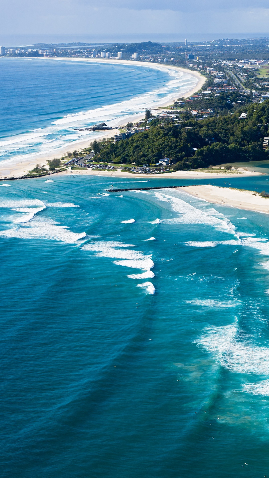 Aerial View of Beach During Daytime. Wallpaper in 1080x1920 Resolution