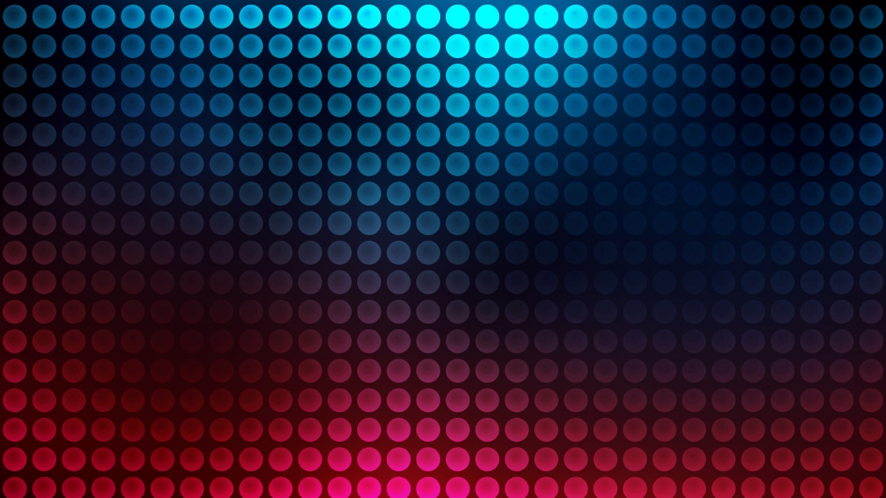 Rote Und Blaue Tupfenillustration. Wallpaper in 1280x720 Resolution