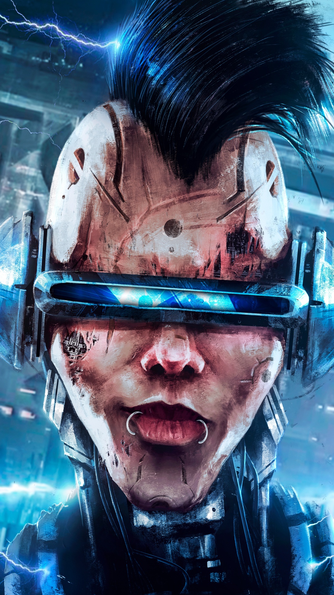 Horror, Apples, Animation, Graphics, Fiction. Wallpaper in 1080x1920 Resolution