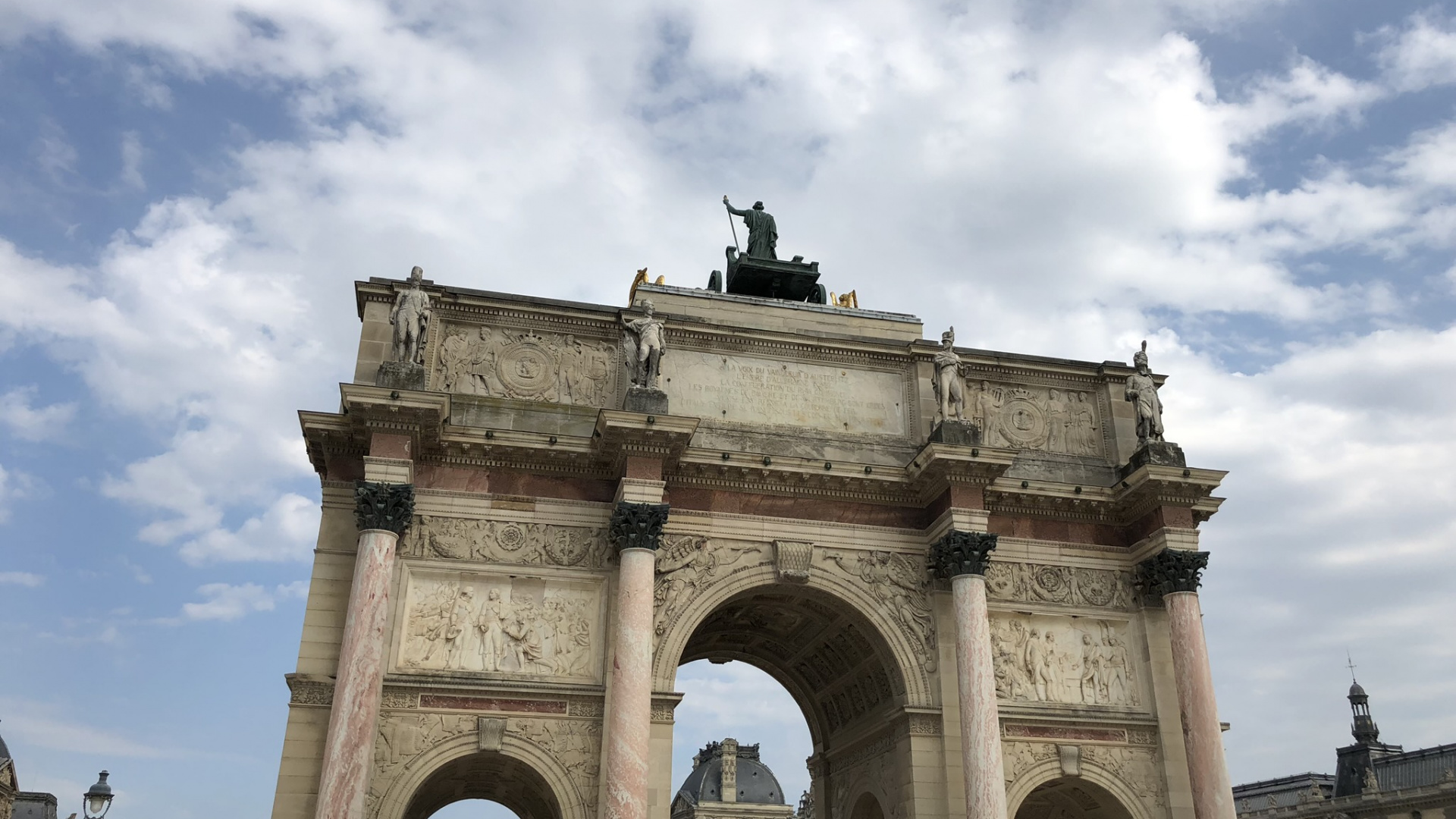 Sacre-Cur, Reise, Architektur, Cloud, Bogen. Wallpaper in 1920x1080 Resolution