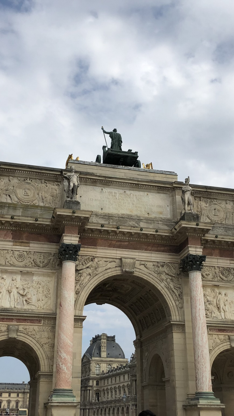 Sacre-cur, Viaje, Arquitectura, Arco, Hito. Wallpaper in 750x1334 Resolution