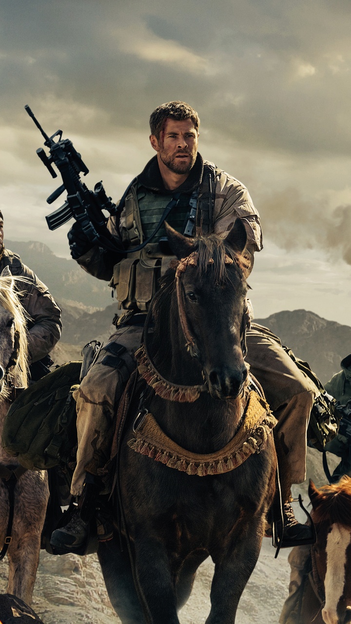 Homme, Équitation, Cheval, Sur, Champ. Wallpaper in 720x1280 Resolution