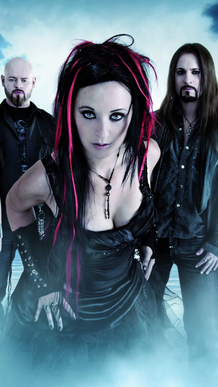 Manuela Kraller, Xandria, El Fin de Neverworlds, Metal Sinfónico, la Subcultura Goth. Wallpaper in 750x1334 Resolution