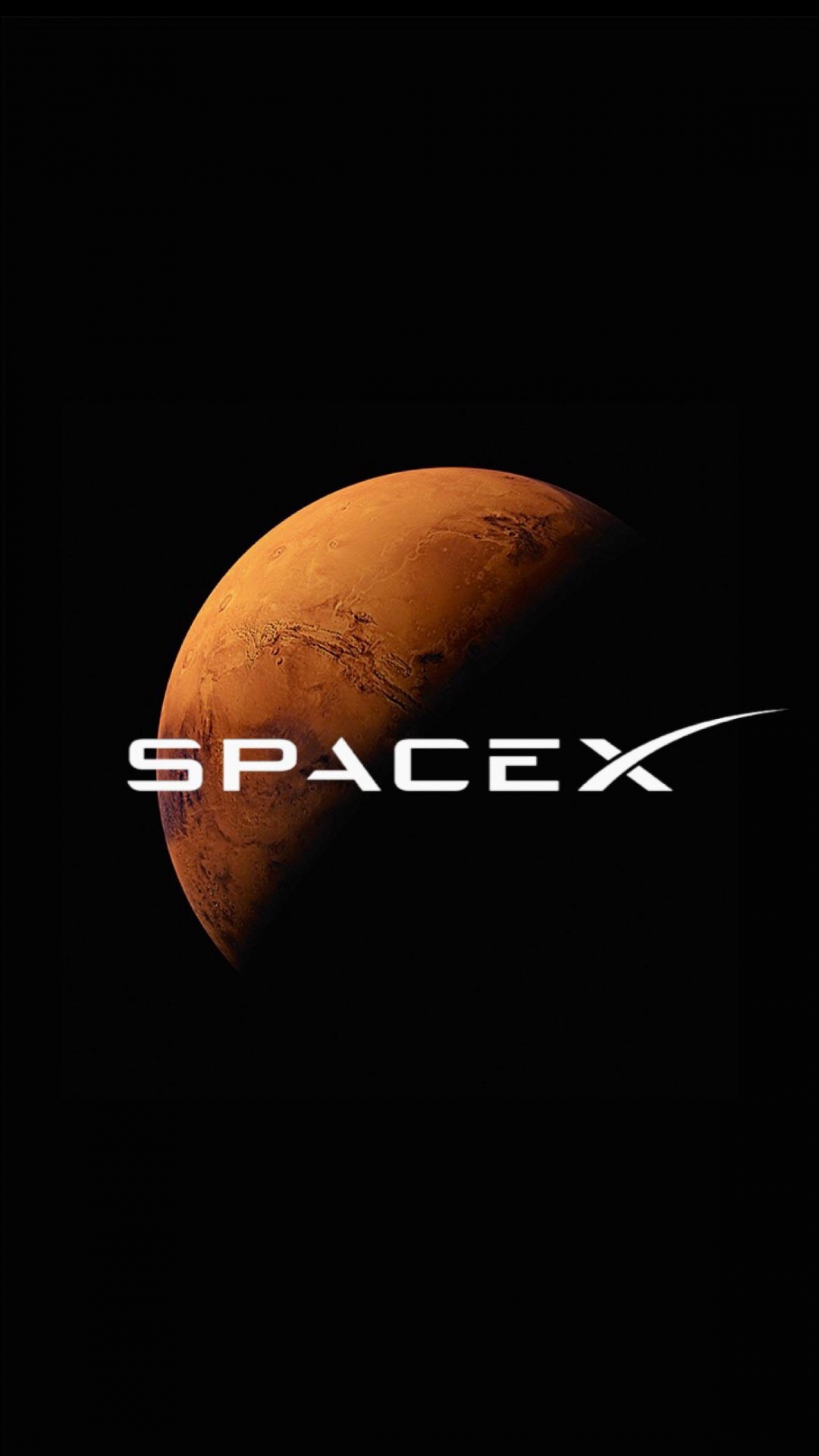 SpaceX, Mars, Atmosphere, Moon, Astronomical Object. Wallpaper in 1080x1920 Resolution