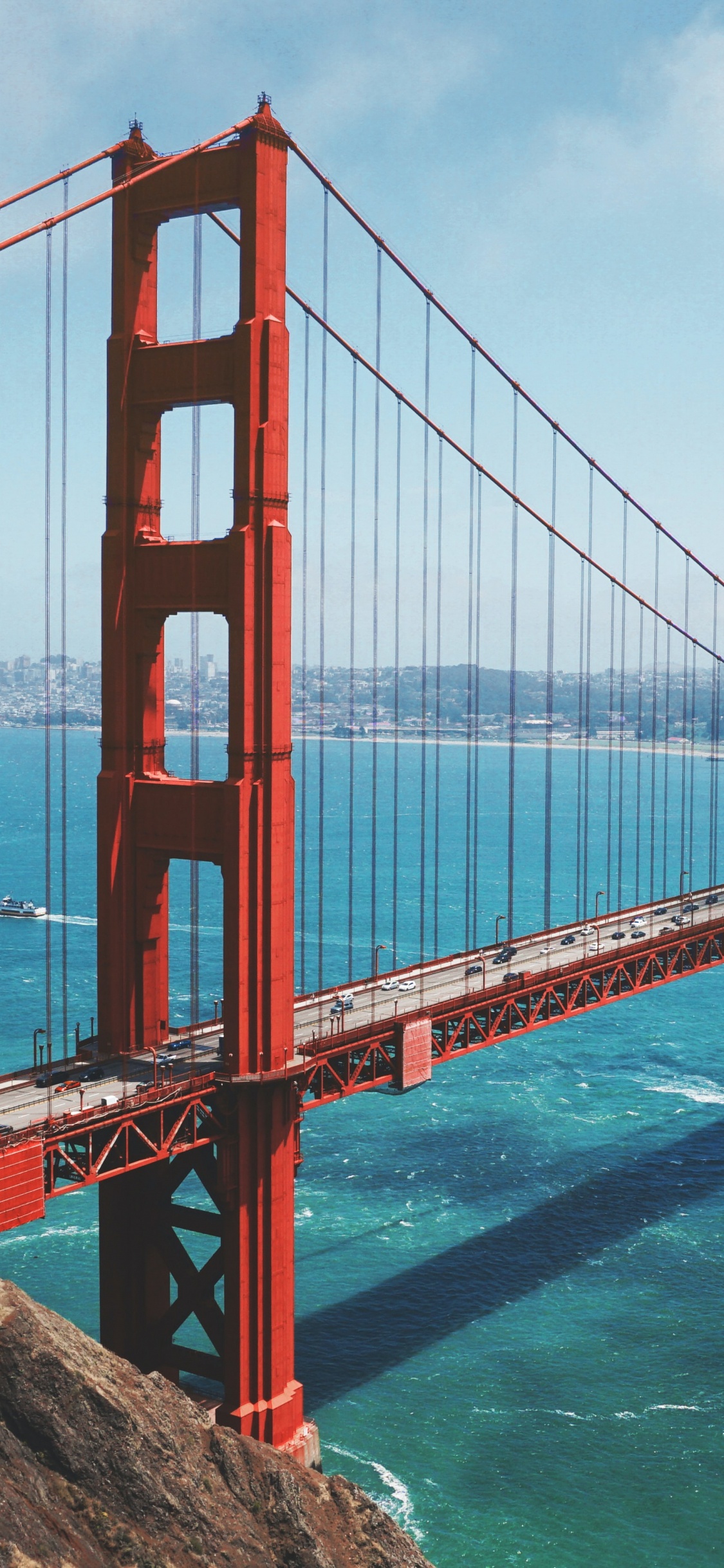 Golden Gate Bridge, Monument National de Muir Woods, Voyage, Parc, Attraction Touristique. Wallpaper in 1125x2436 Resolution