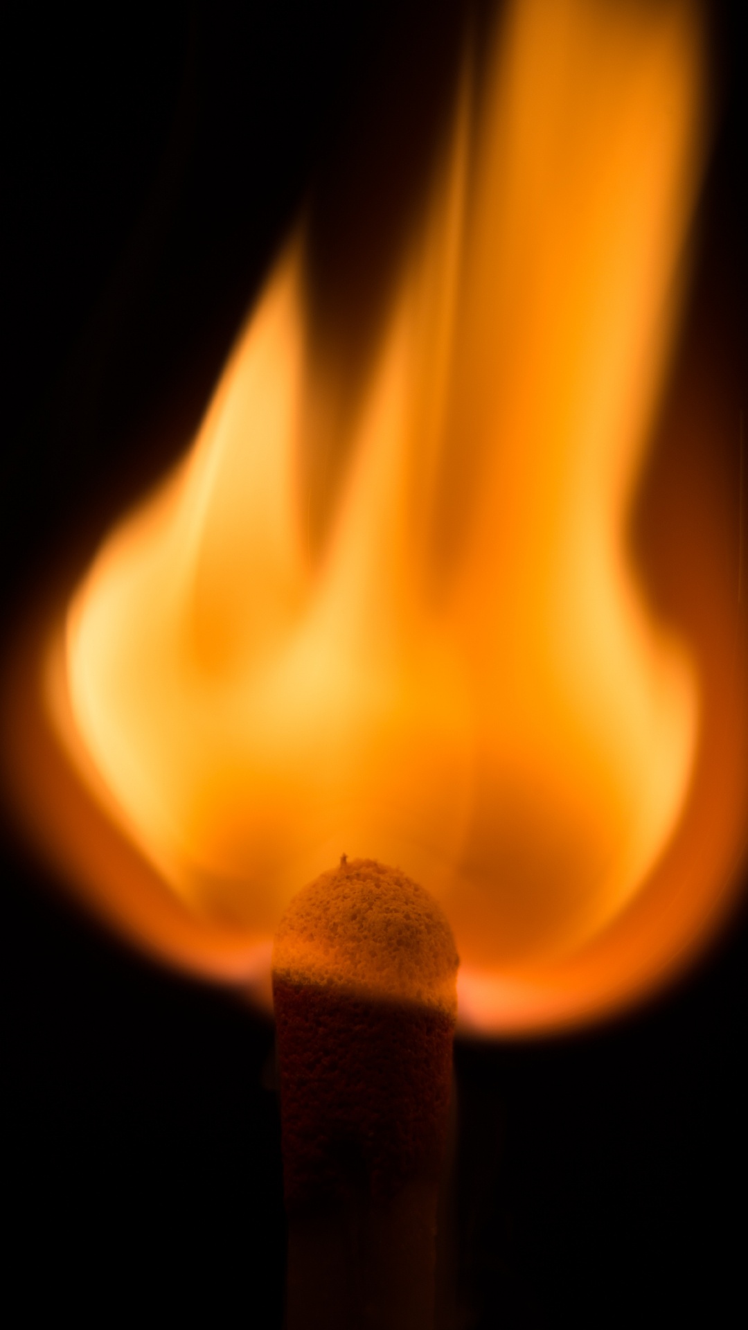 Fire, Flame, Match, Heat, Smartphone. Wallpaper in 1080x1920 Resolution