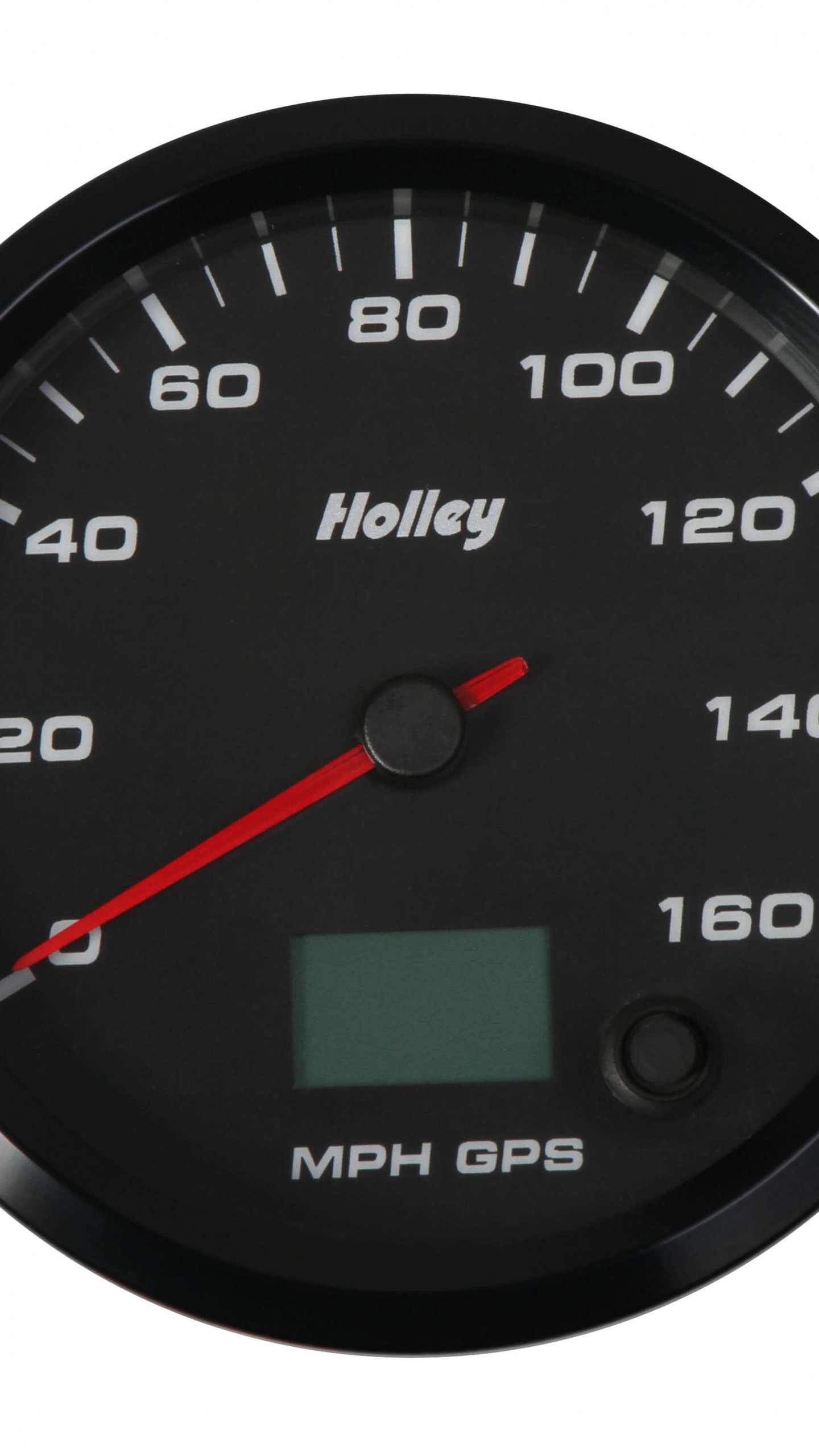 Compteur de Vitesse Noir à 0 km h. Wallpaper in 1440x2560 Resolution