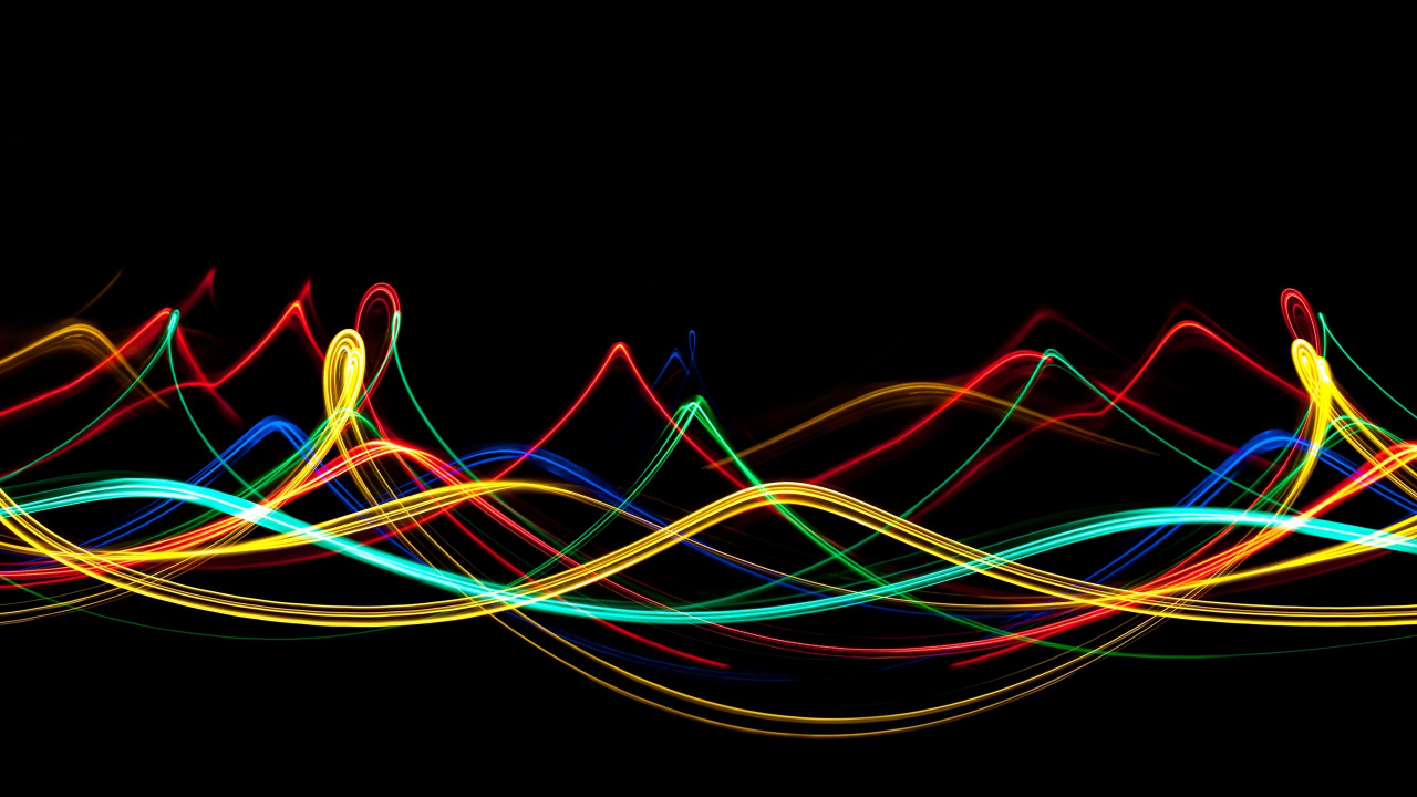 Red Yellow and Blue Light. Wallpaper in 1280x720 Resolution