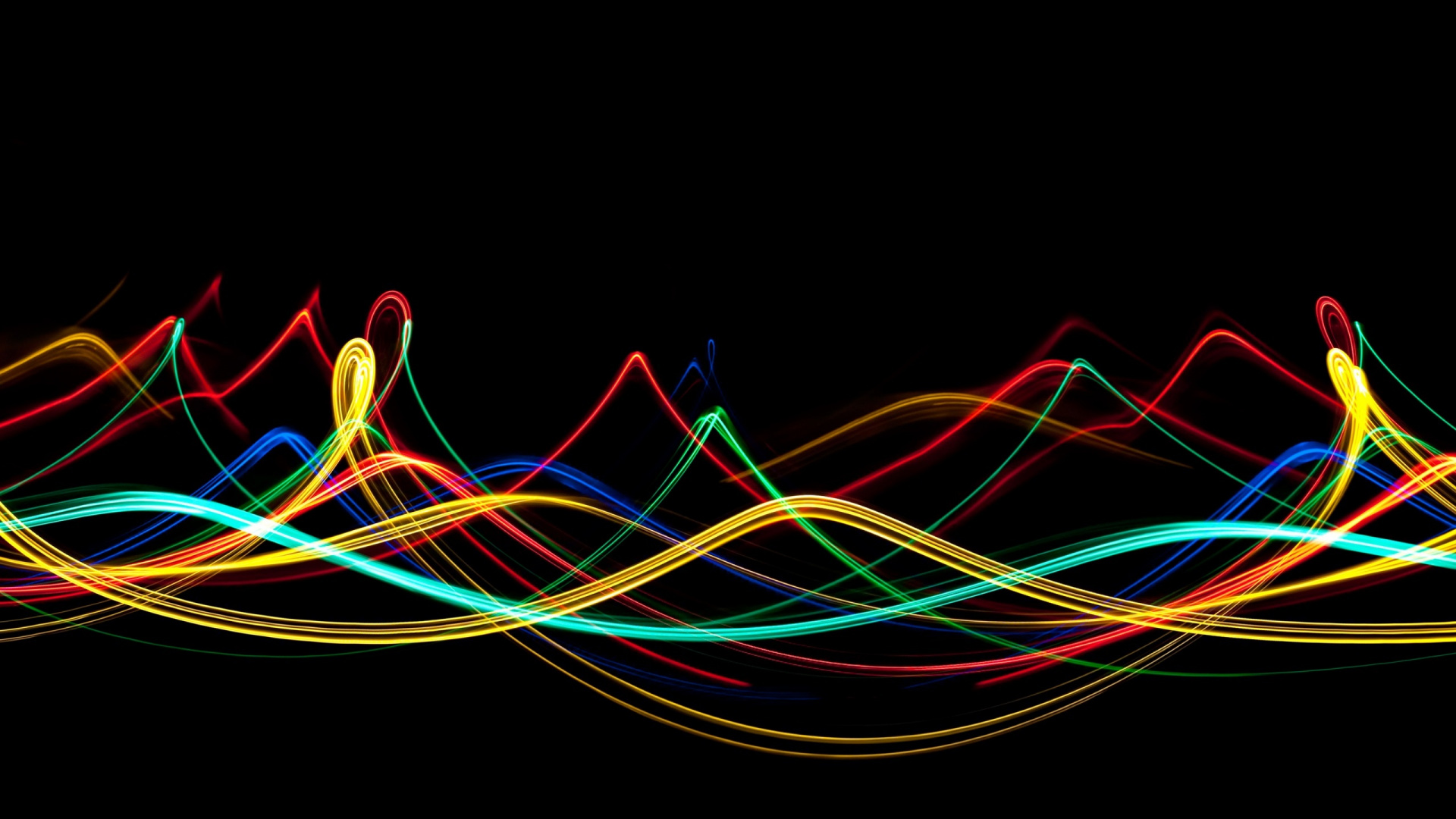Red Yellow and Blue Light. Wallpaper in 1920x1080 Resolution
