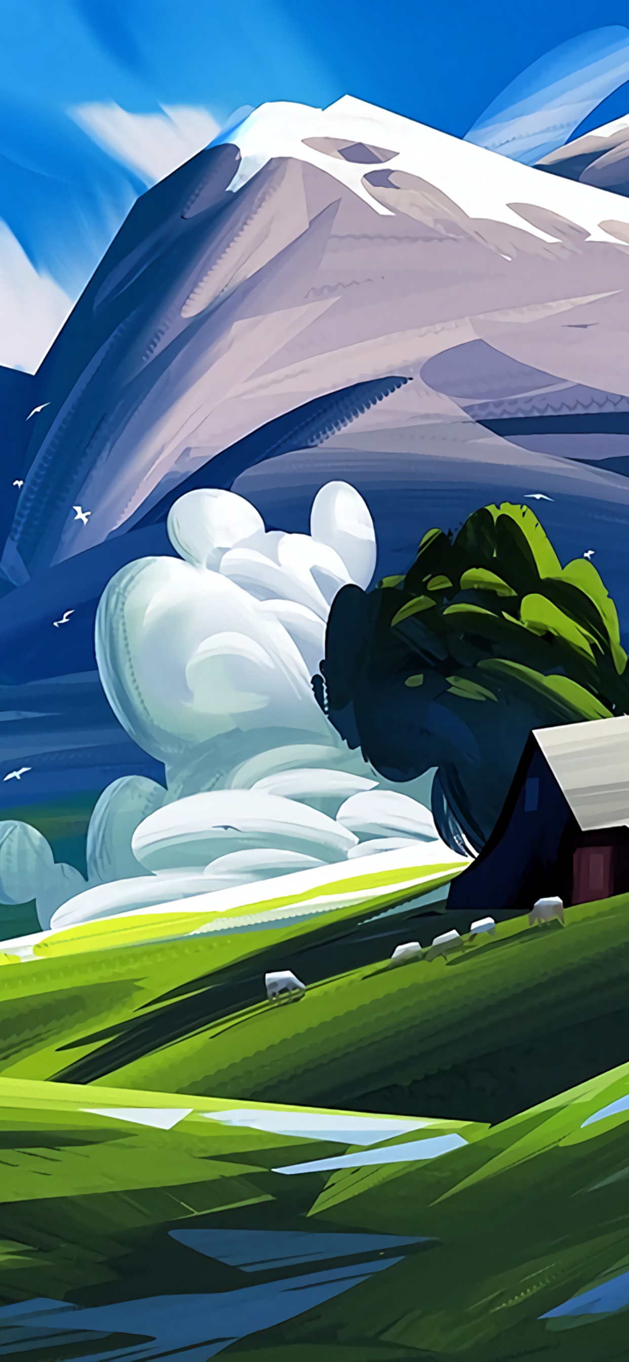 Personne en Veste Noire et Pantalon Noir Assis Sur un Terrain D'herbe Verte. Wallpaper in 1242x2688 Resolution