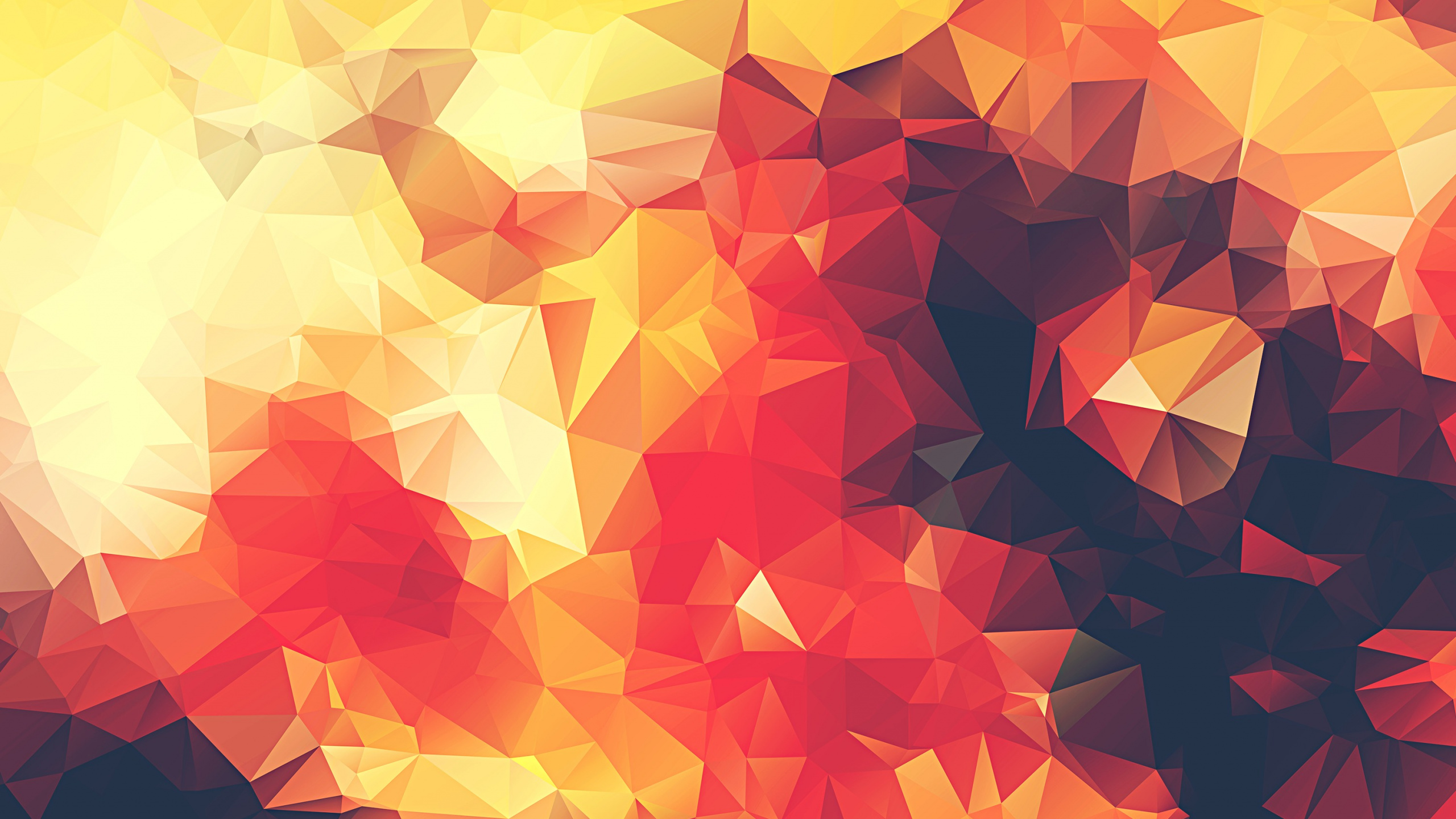 Orange Und Weiße Abstrakte Malerei. Wallpaper in 2560x1440 Resolution