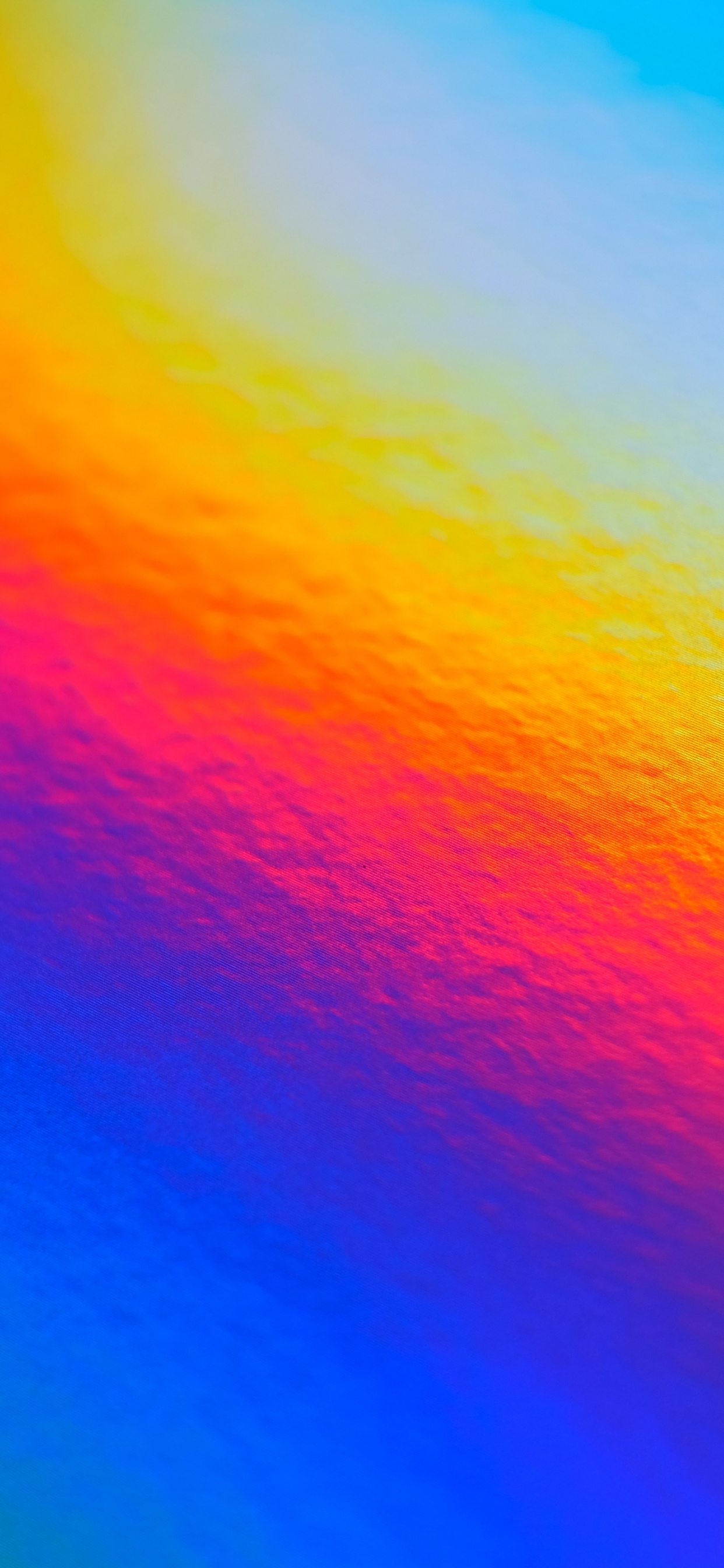 Orange and Blue Abstract Painting. Wallpaper in 1242x2688 Resolution