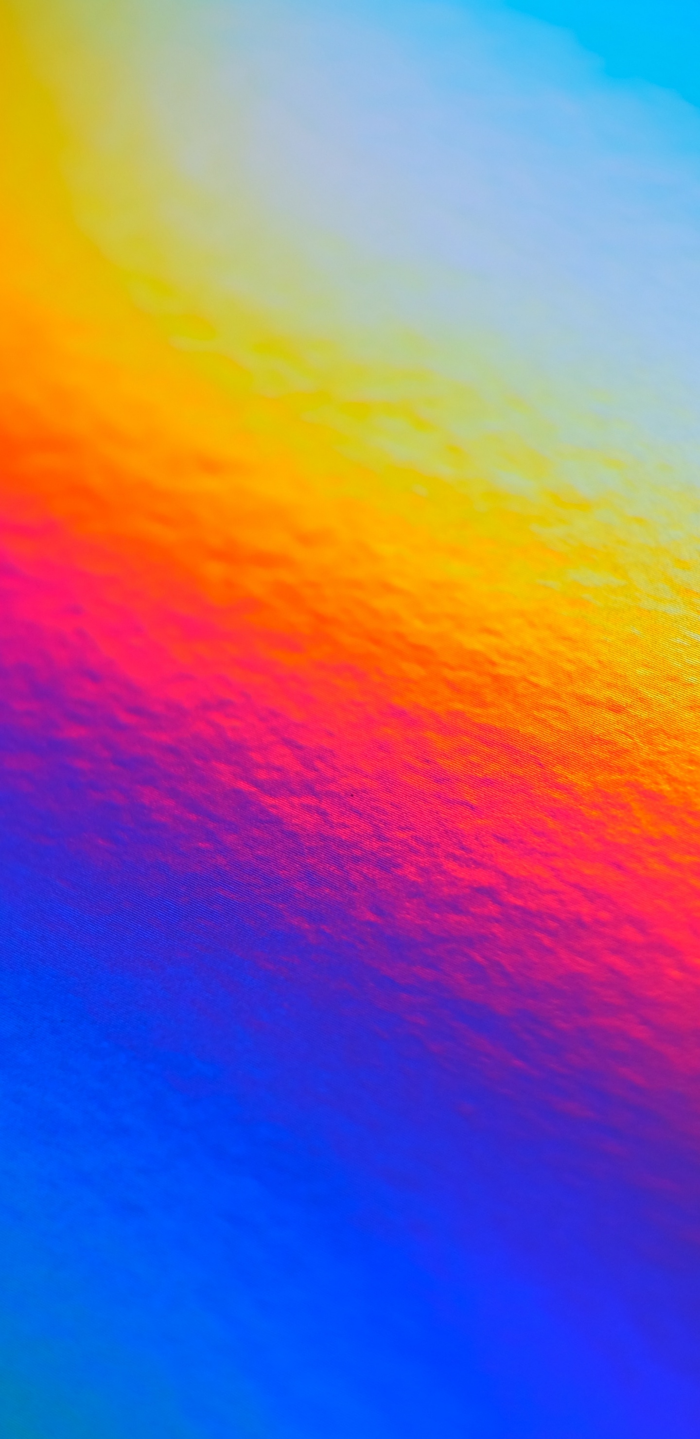 Orange and Blue Abstract Painting. Wallpaper in 1440x2960 Resolution