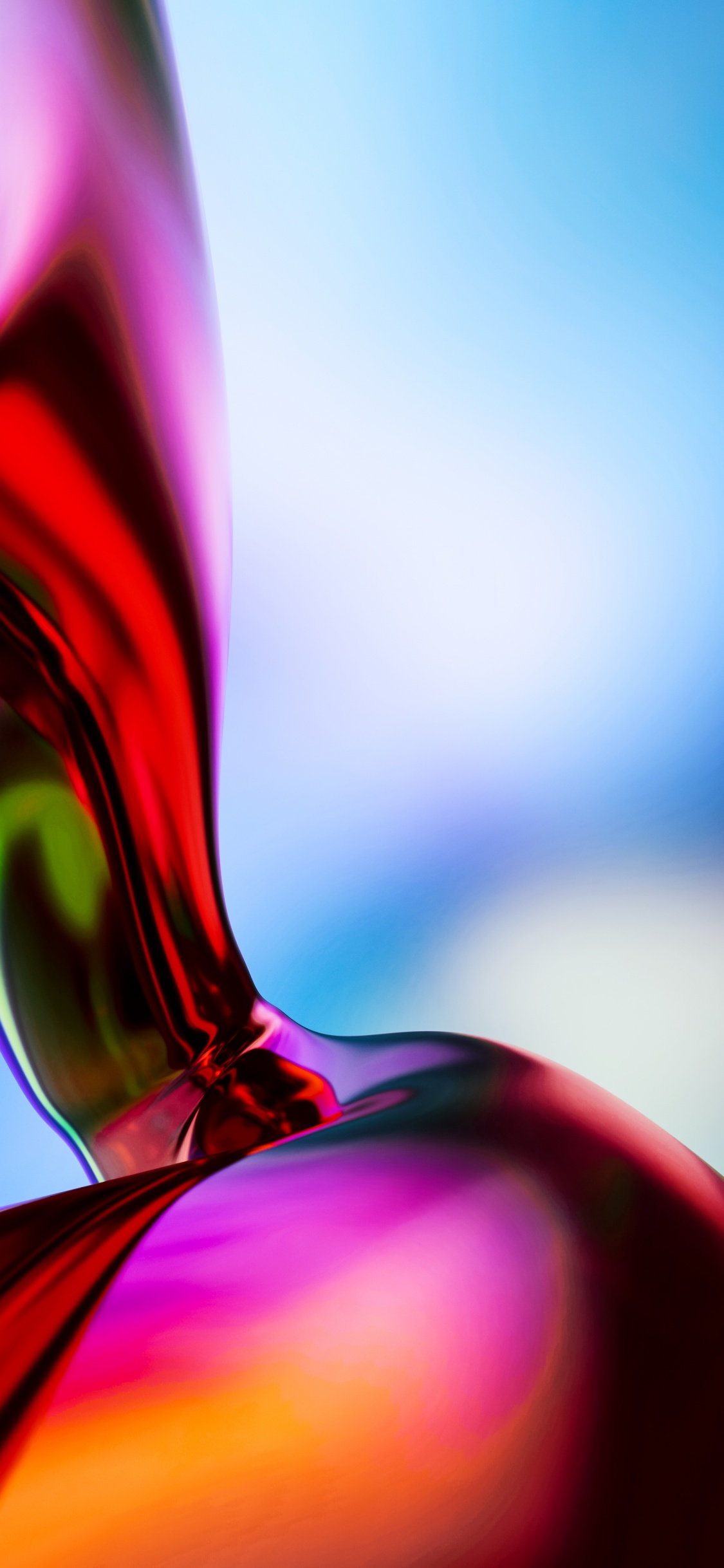 Close Up, Grafik-design, Farbigkeit, Purpur, Flüssigkeit. Wallpaper in 1125x2436 Resolution