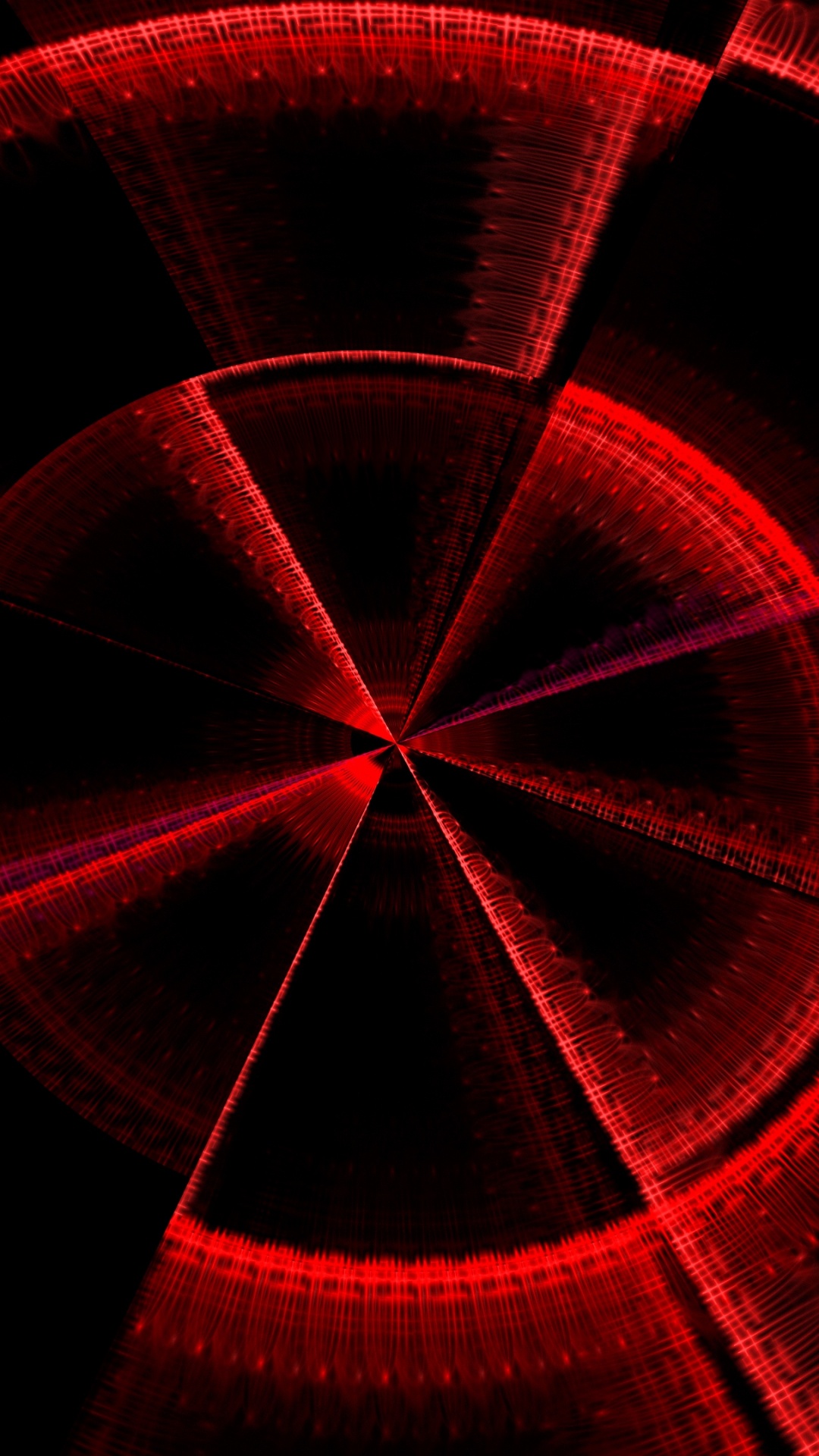 Noir, Red, Pink, Magenta, Cercle. Wallpaper in 1080x1920 Resolution