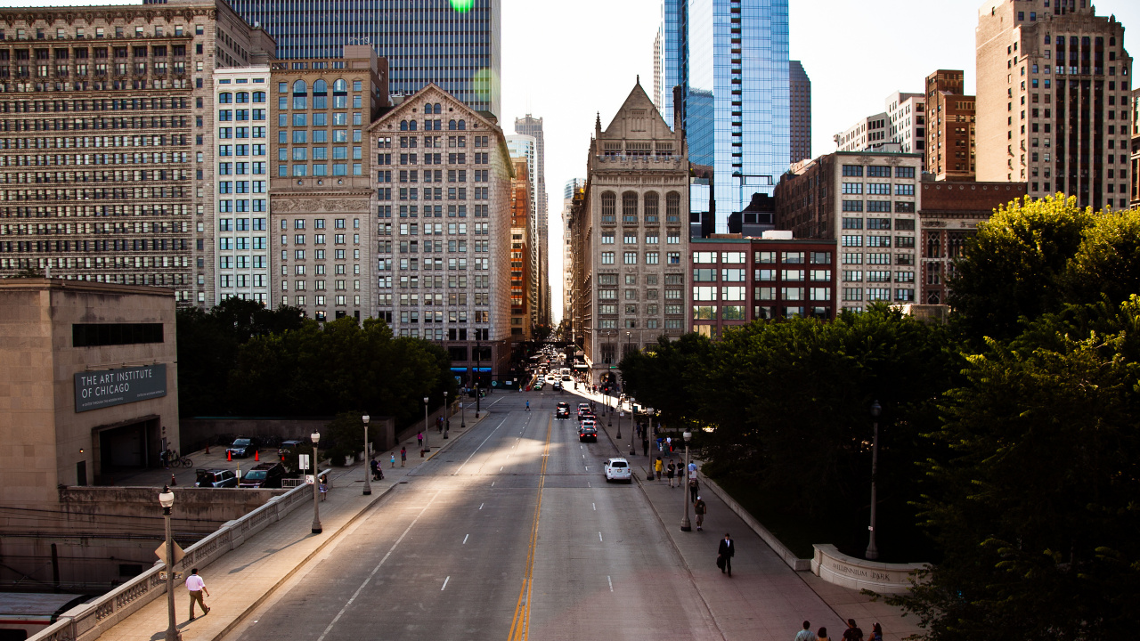 People Walking on The Street During Daytime. Wallpaper in 1280x720 Resolution