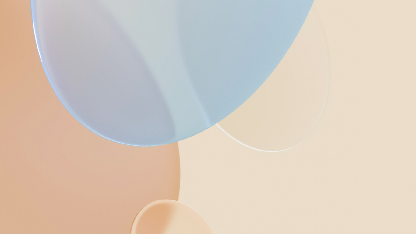 Huawei, Huawei HarmonyOS 2.0, Cercle, Harmonie, Art. Wallpaper in 1366x768 Resolution