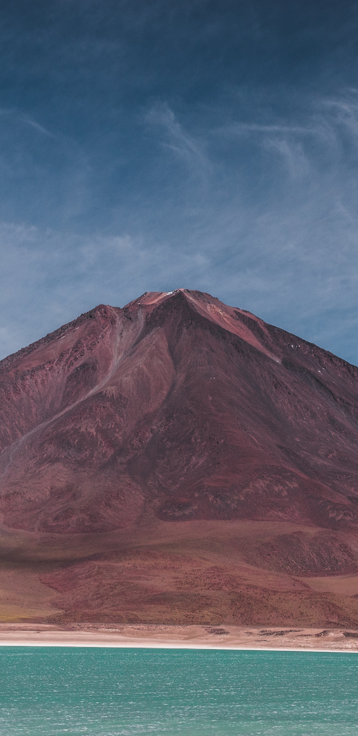 Las Formaciones Montañosas, Estratovolcán, Montaña, Volcán Extinto, Colina. Wallpaper in 1440x2960 Resolution