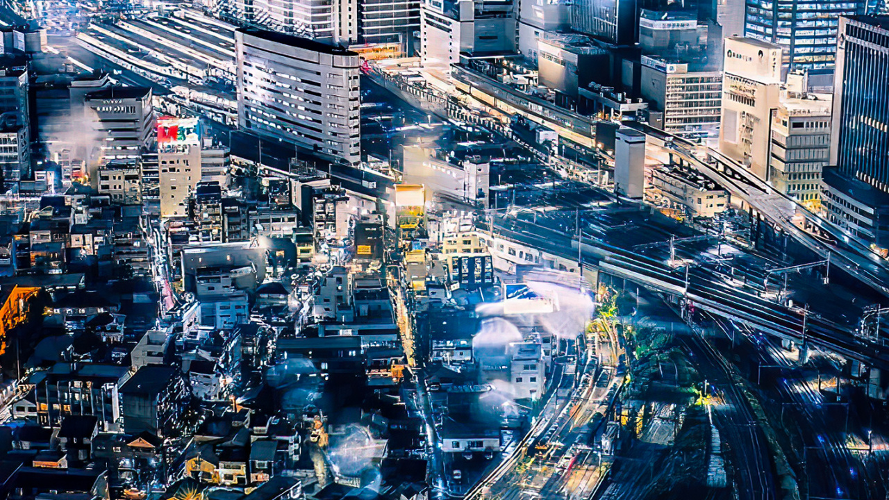 城市景观, 光, 性质, 基础设施 壁纸 1280x720 允许