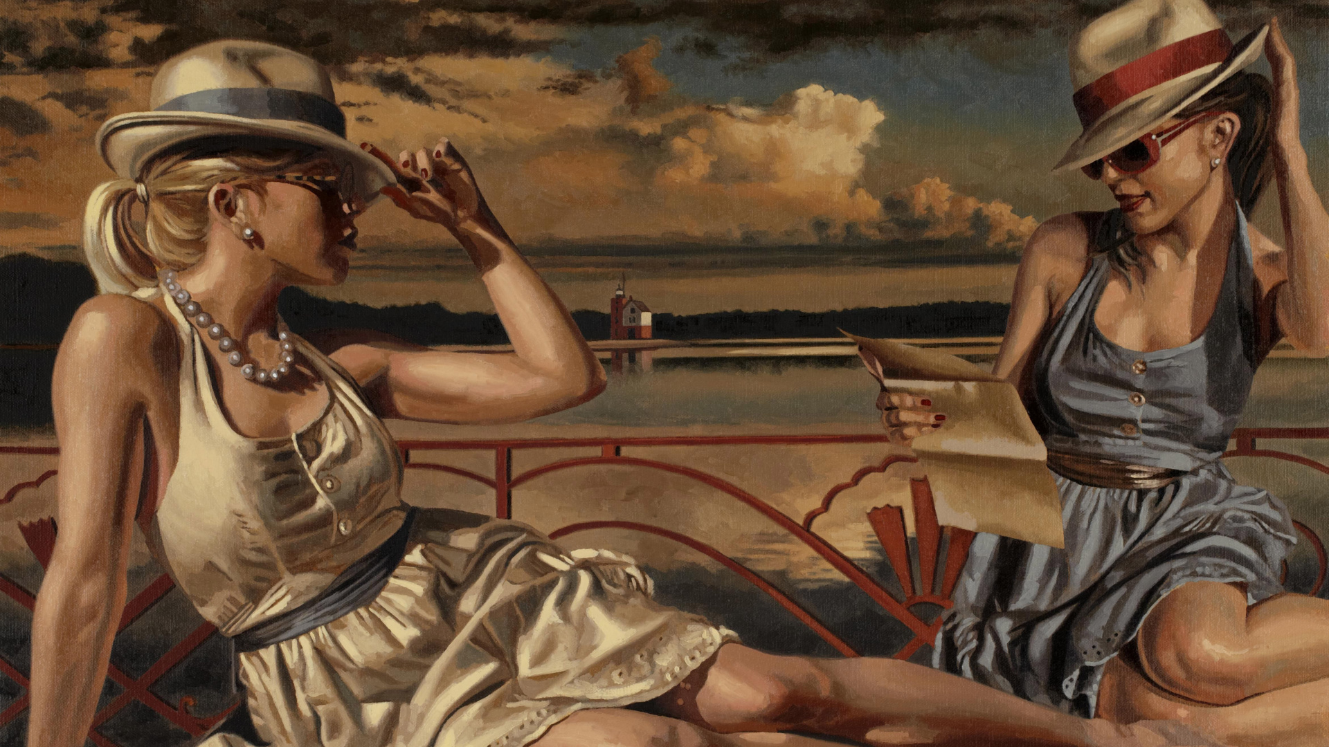 Malerei, Ölmalerei, Kunst, Künstler, Cartoon. Wallpaper in 1920x1080 Resolution