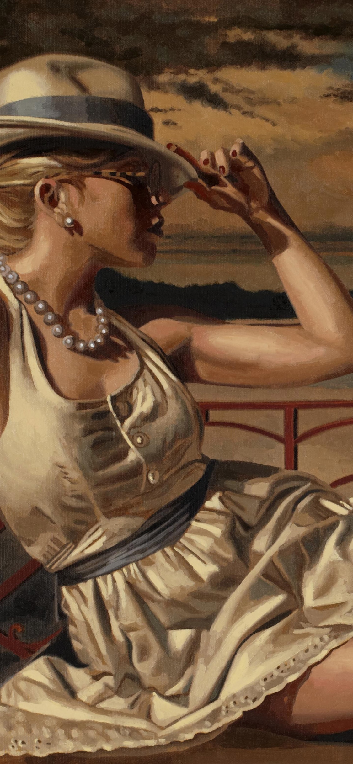 Óleo, Arte, Artista, Caricatura, la Mitología. Wallpaper in 1125x2436 Resolution