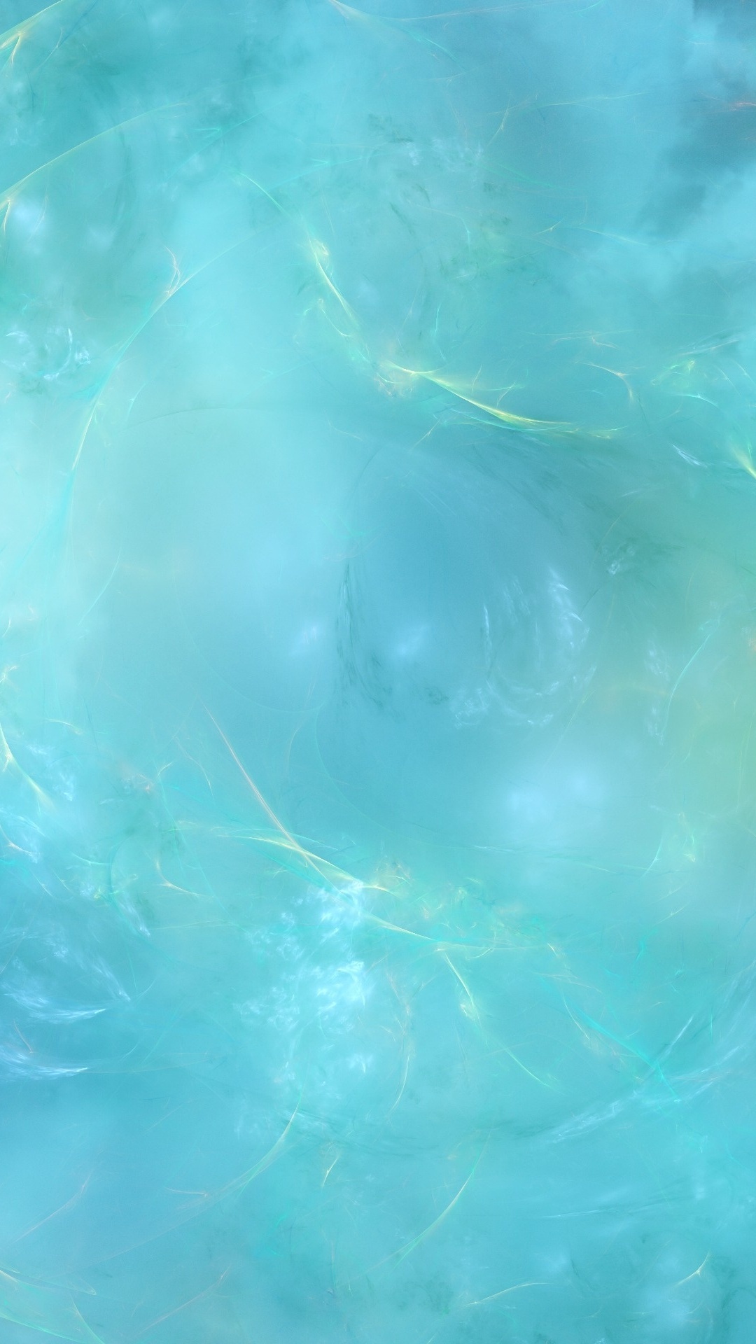 Peinture Abstraite Verte et Bleue. Wallpaper in 1080x1920 Resolution