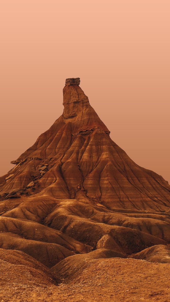 多山的地貌, 自然环境, Butte, 地质学, 棕色 壁纸 720x1280 允许