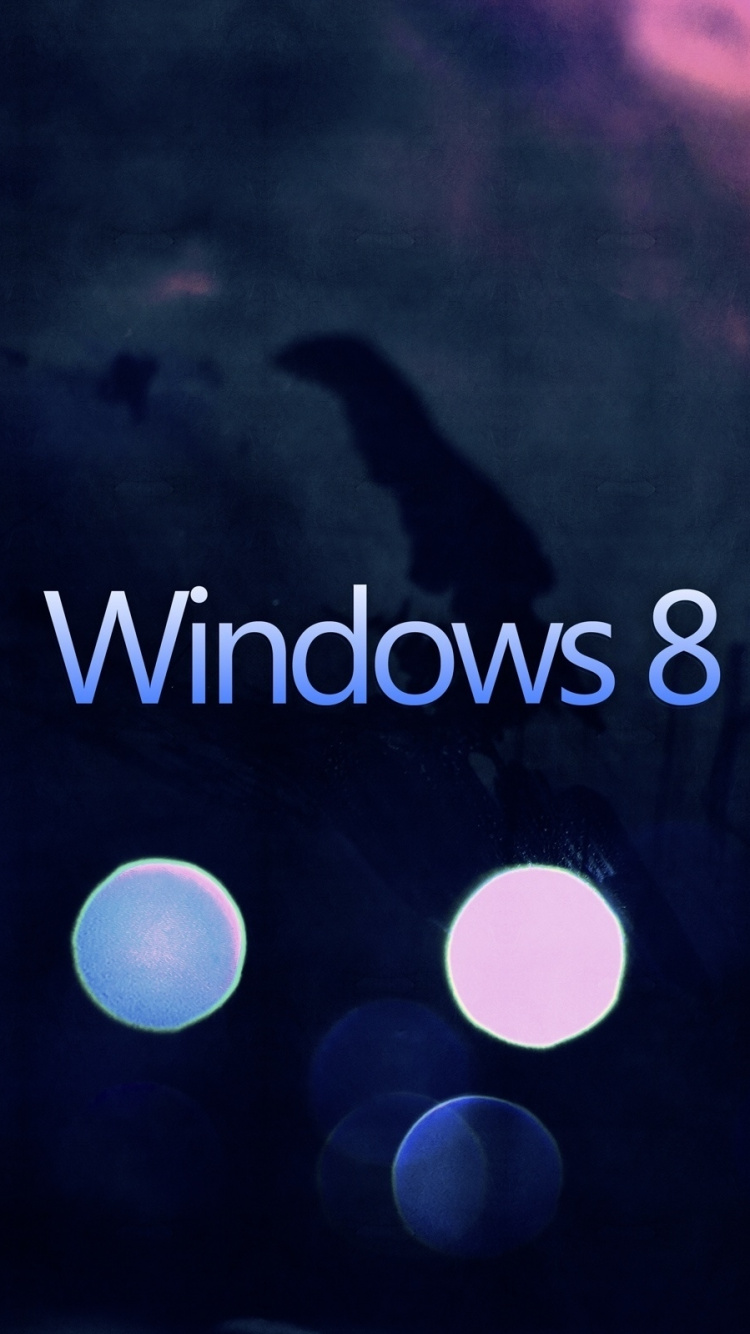 Windows8, Microsoft Windows, 紫色的, 光, 天空 壁纸 750x1334 允许