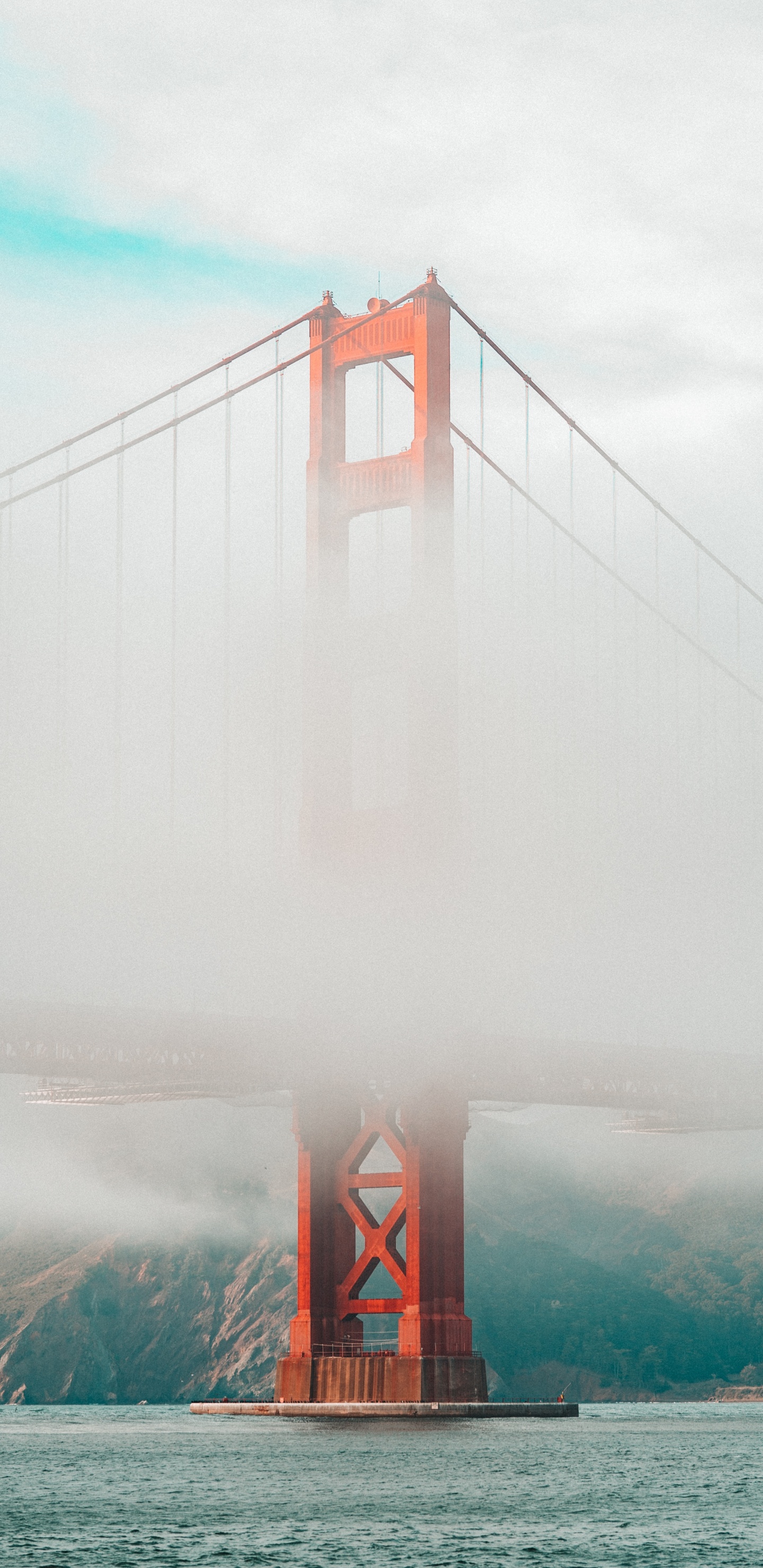 Golden Gate Bridge San Francisco. Wallpaper in 1440x2960 Resolution