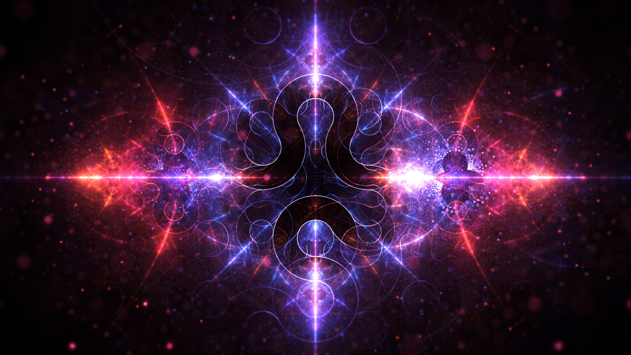 光, 分形技术, 分形, 紫色的, 天文学对象 壁纸 1280x720 允许