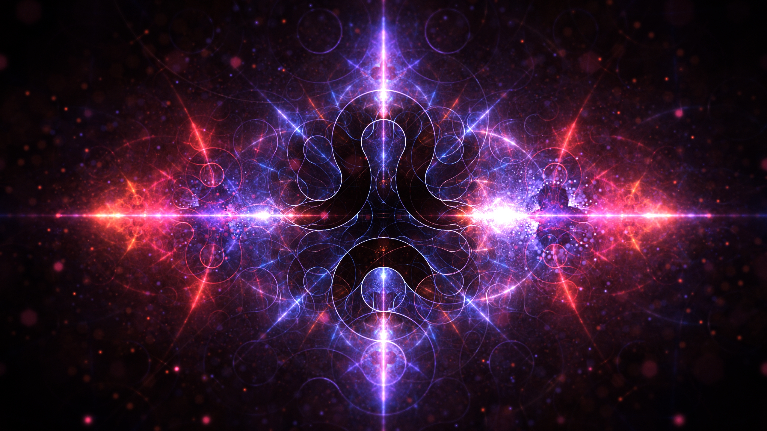 Lumière, Art Fractal, Fractales, Purple, Objet Astronomique. Wallpaper in 2560x1440 Resolution