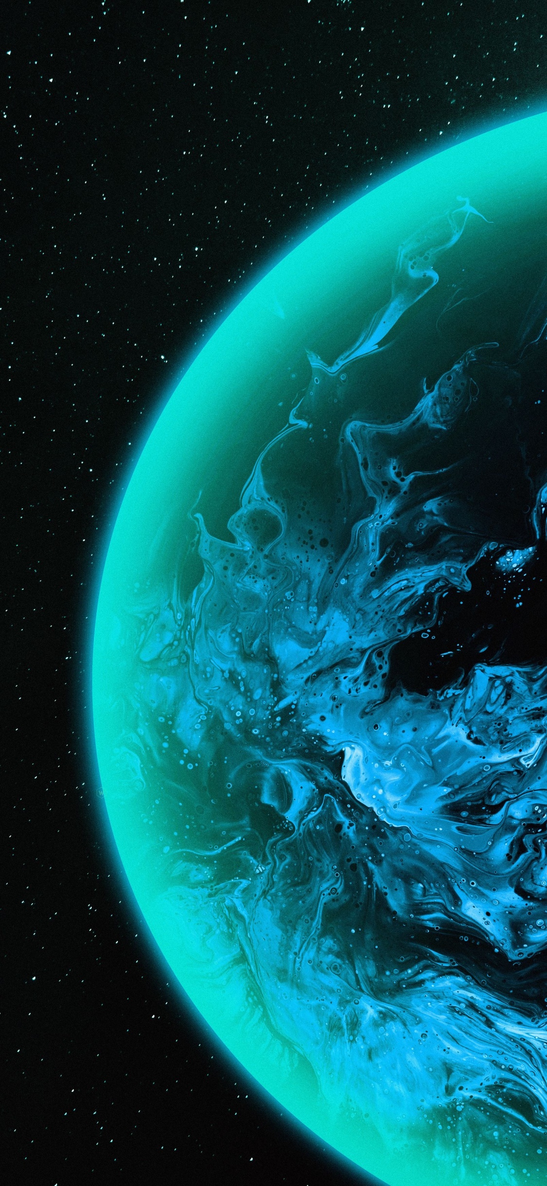 Earth, Hctor Flora, Planet. Wallpaper in 1125x2436 Resolution