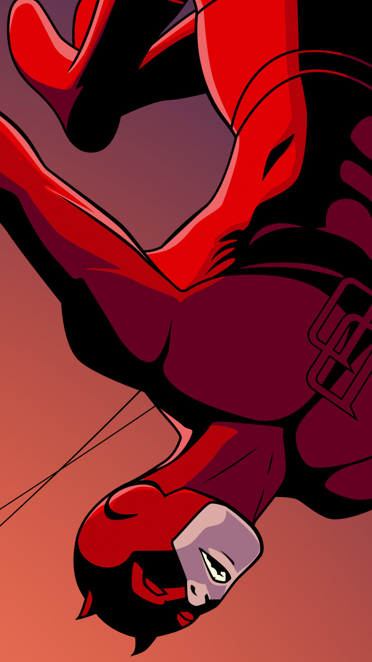 Rote Und Schwarze Drachenillustration. Wallpaper in 750x1334 Resolution