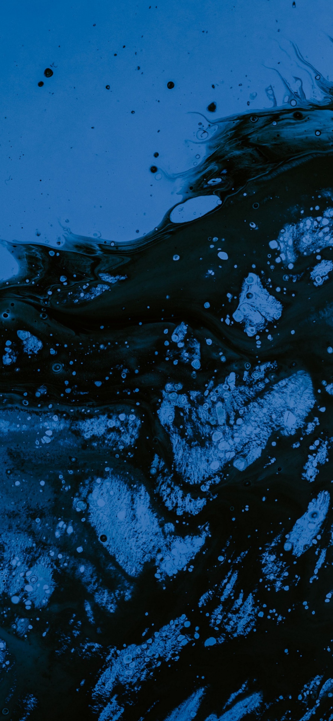 Liquid, Eau, Azure, Blue, Fluide. Wallpaper in 1125x2436 Resolution