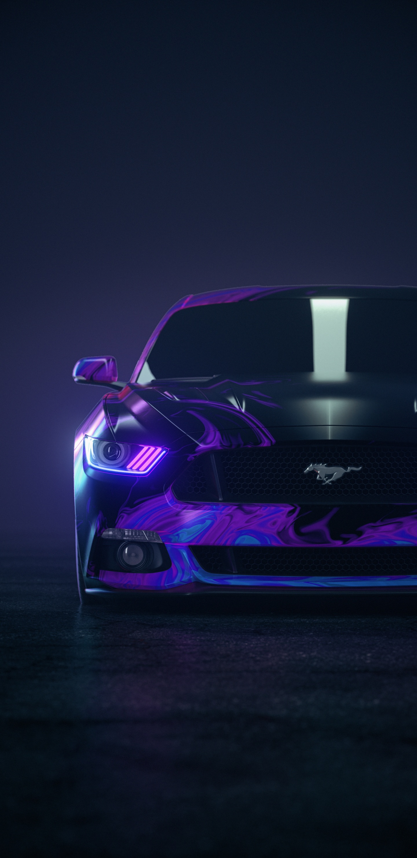 Car, Auto, Ford Mustang, Sportwagen, Shelby Mustang. Wallpaper in 1440x2960 Resolution