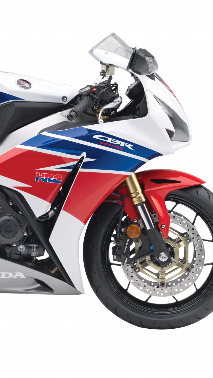 Blue and Red Sports Bike. Wallpaper in 720x1280 Resolution