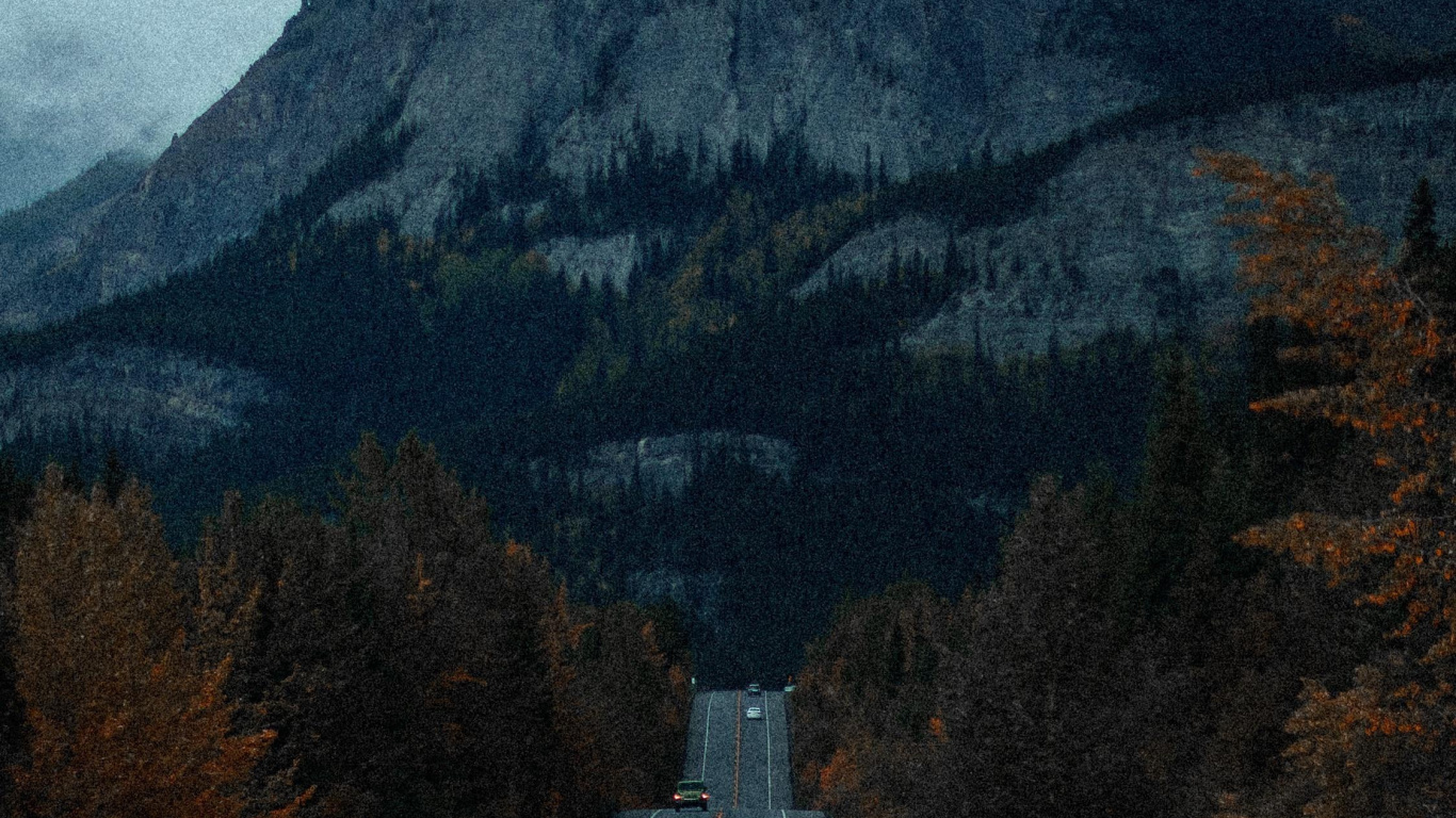 Highland, L'écorégion, Paysage Naturel, Infrastructure, Surface de la Route. Wallpaper in 1366x768 Resolution