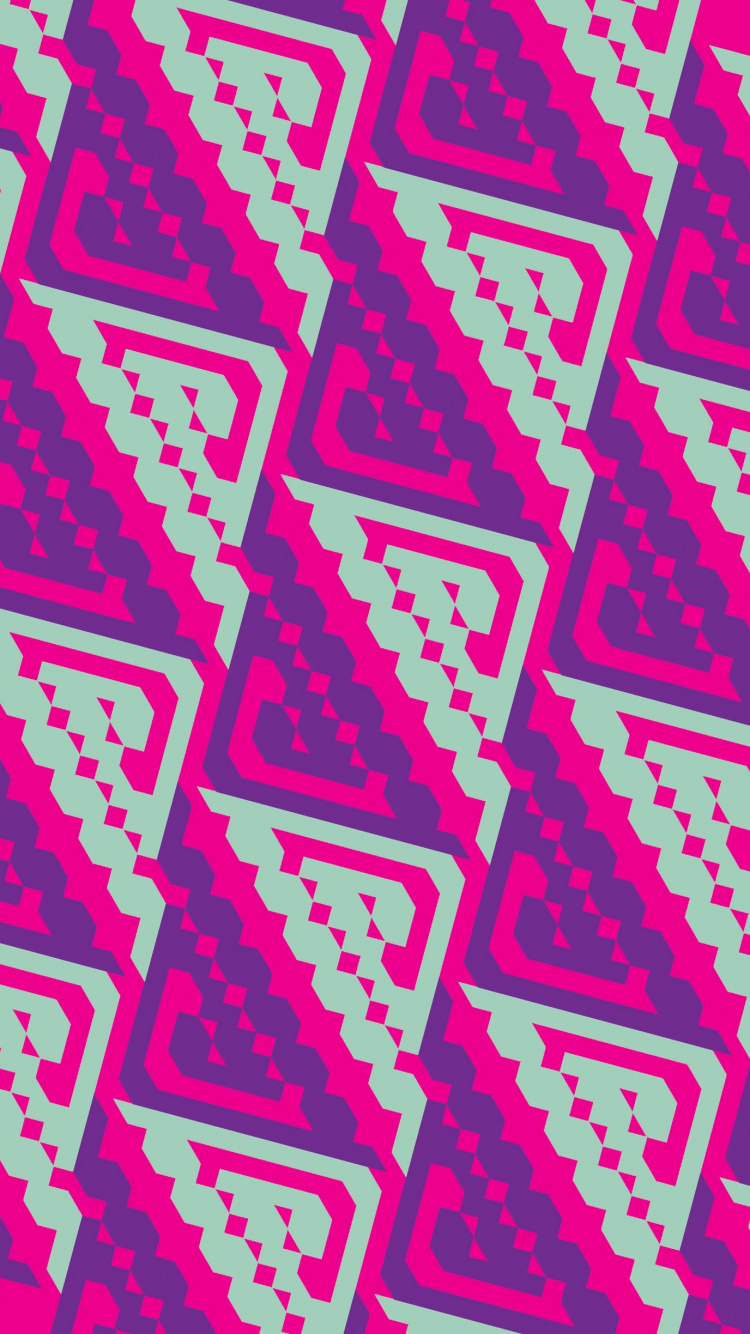 图形设计, 视觉艺术, 粉红色, 品红色, 紫色的 壁纸 750x1334 允许