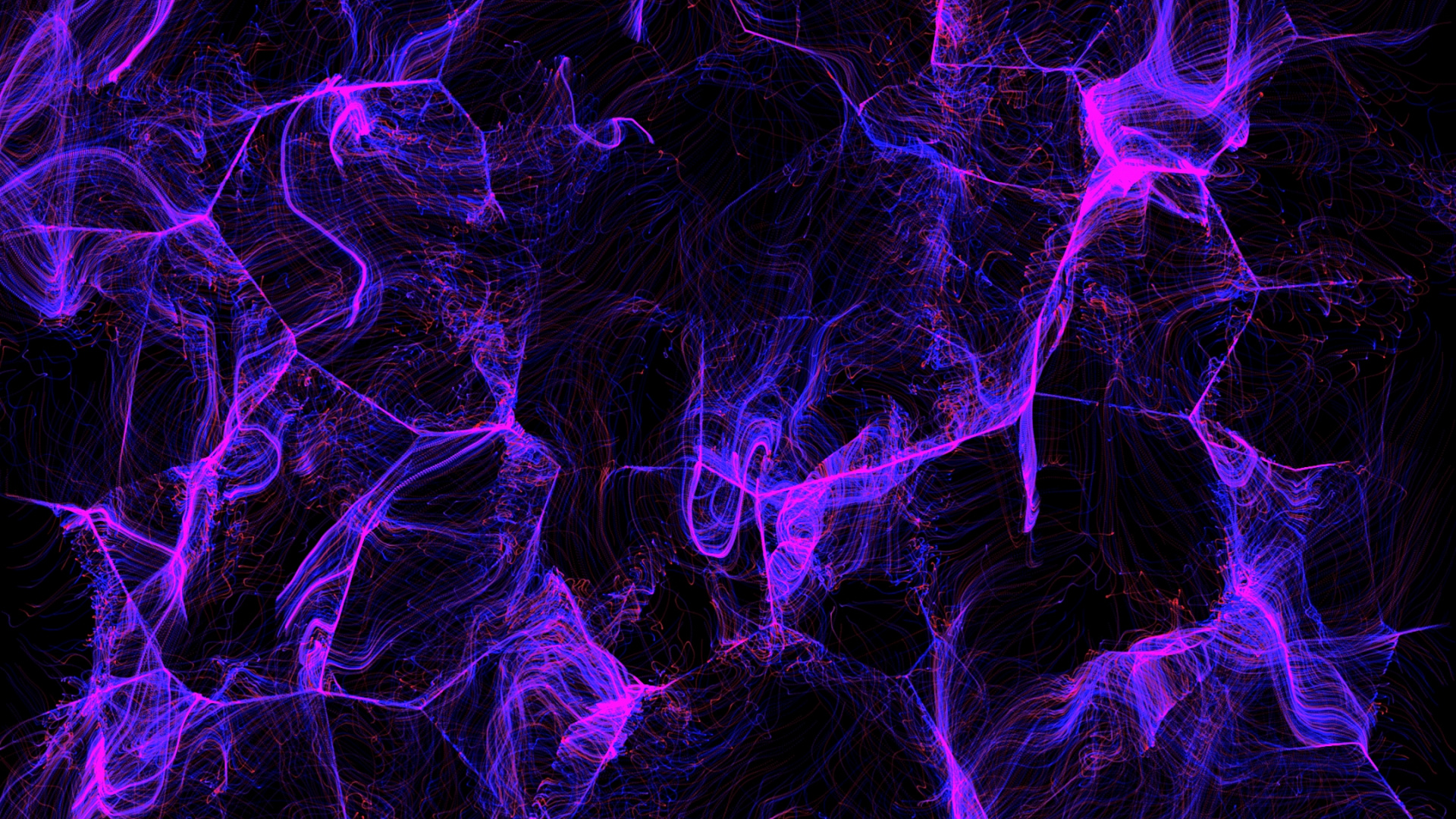 Purple and Blue Abstract Painting. Wallpaper in 1920x1080 Resolution