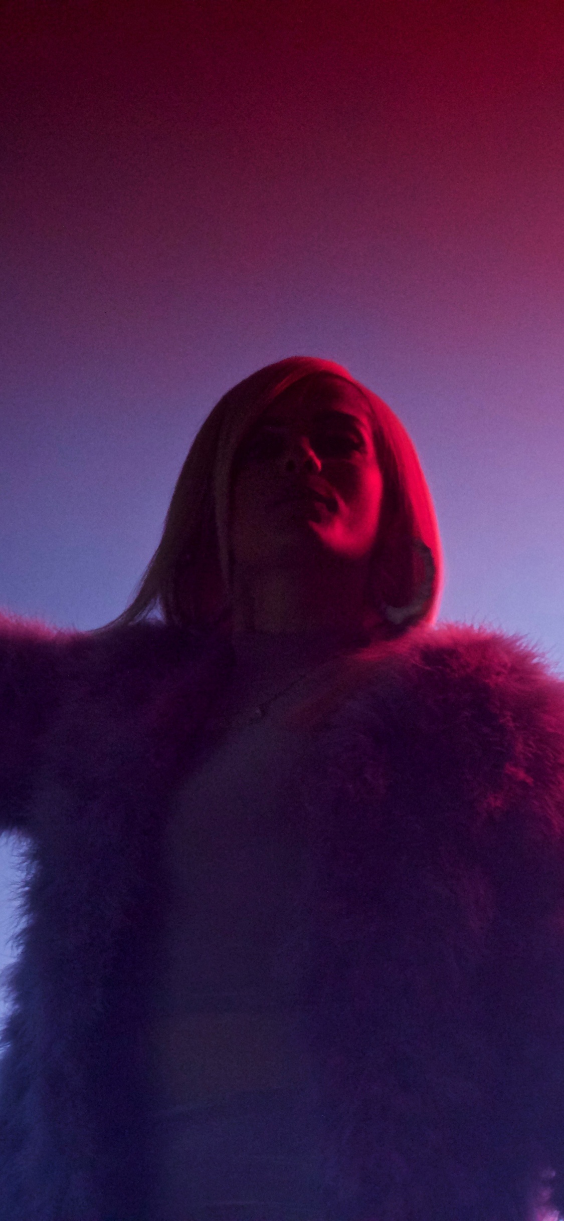 Red, Performance, Purple, Lumière, Pink. Wallpaper in 1125x2436 Resolution