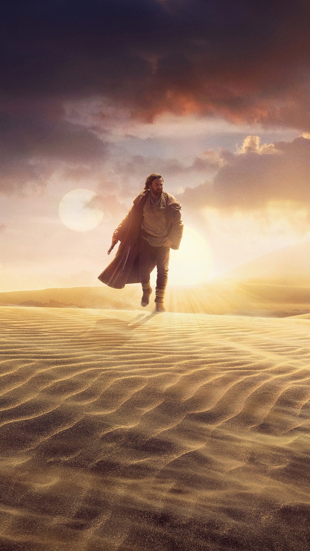 Obi Wan Kenobi Series Release Date, Ewan McGregor, Obi-Wan Kenobi, Darth Vader, Disney Movies. Wallpaper in 1080x1920 Resolution