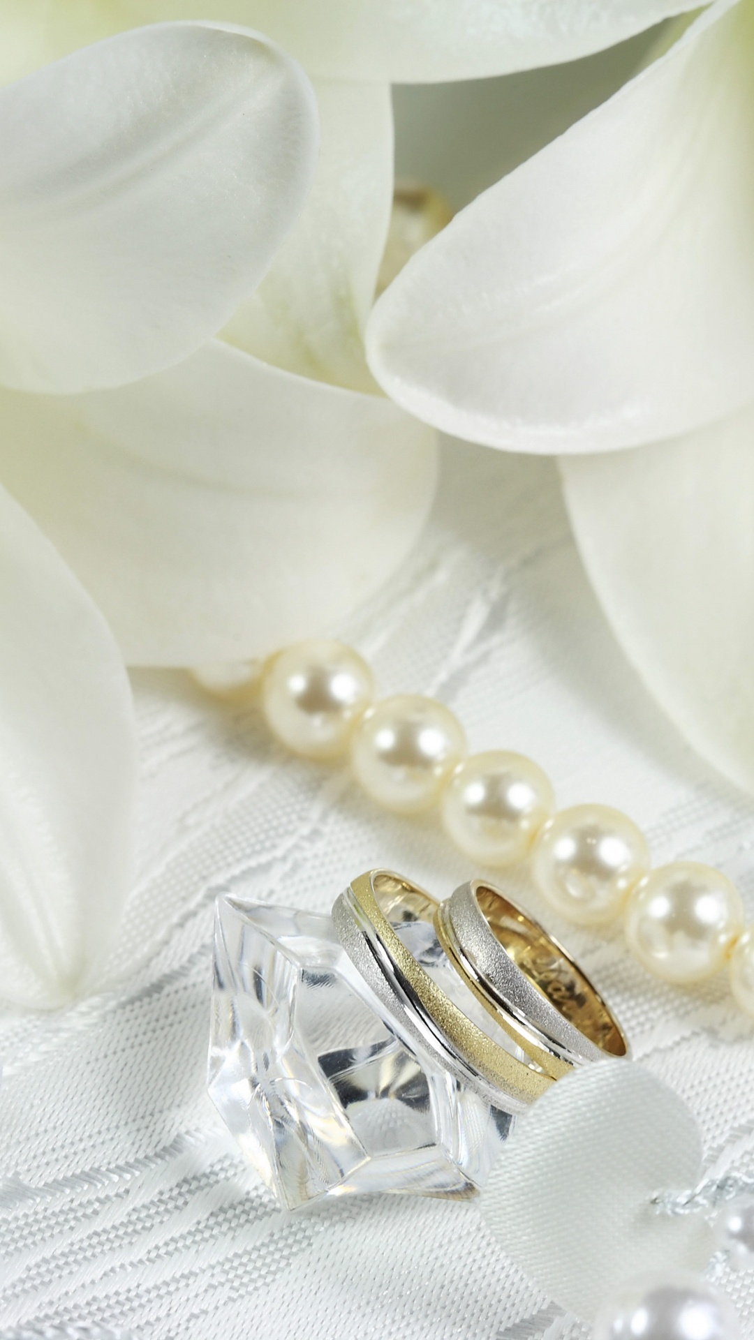 Wedding, Pearl, Fashion Accessory, Jewellery, Gemstone. Wallpaper in 1080x1920 Resolution