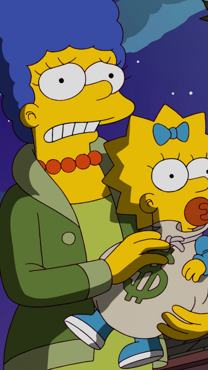 Mickey Mouse Con Paraguas Rojo y Azul Ilustración. Wallpaper in 720x1280 Resolution